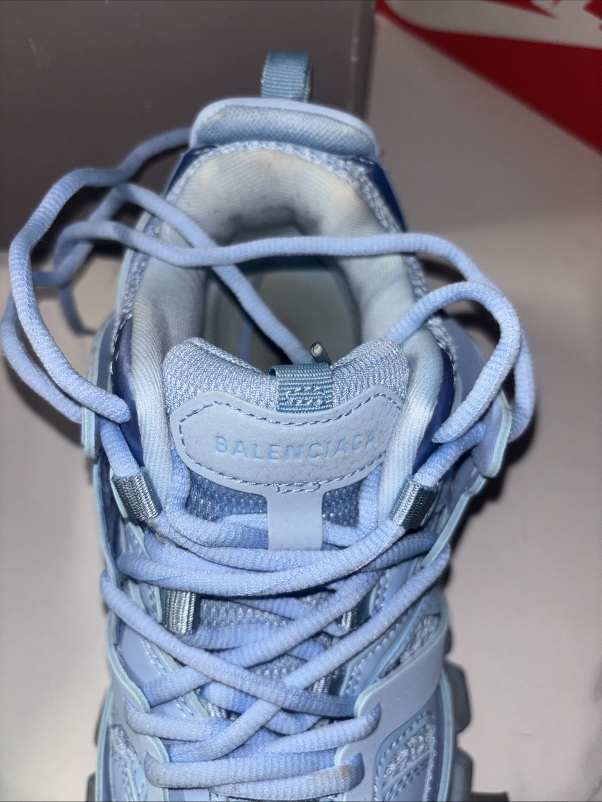 Balenciaga Sky Blue Track Sneakers Size 5 G2U