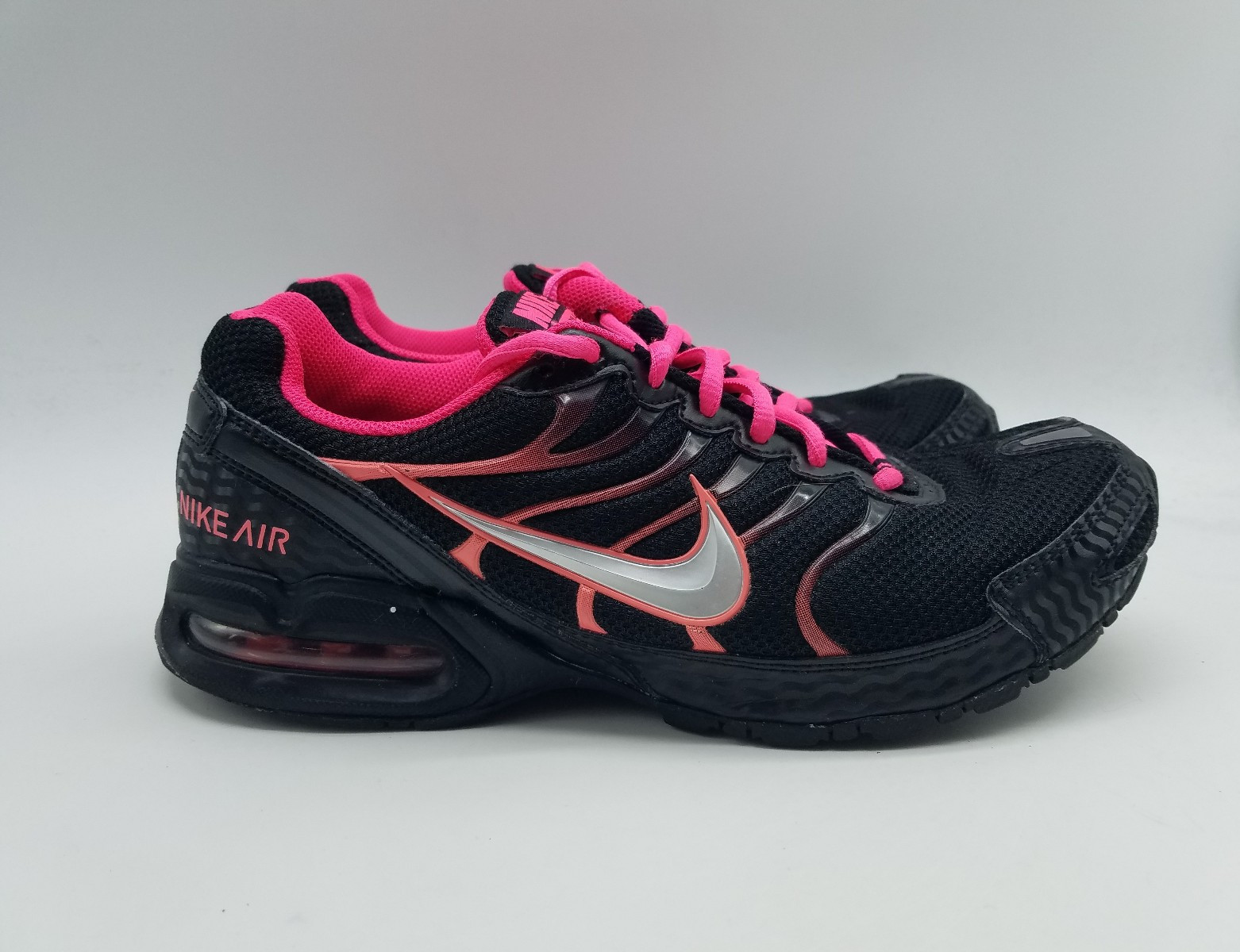 Nike Air Max Torch 4 Women’s Size 11 Running Shoes Black Pink