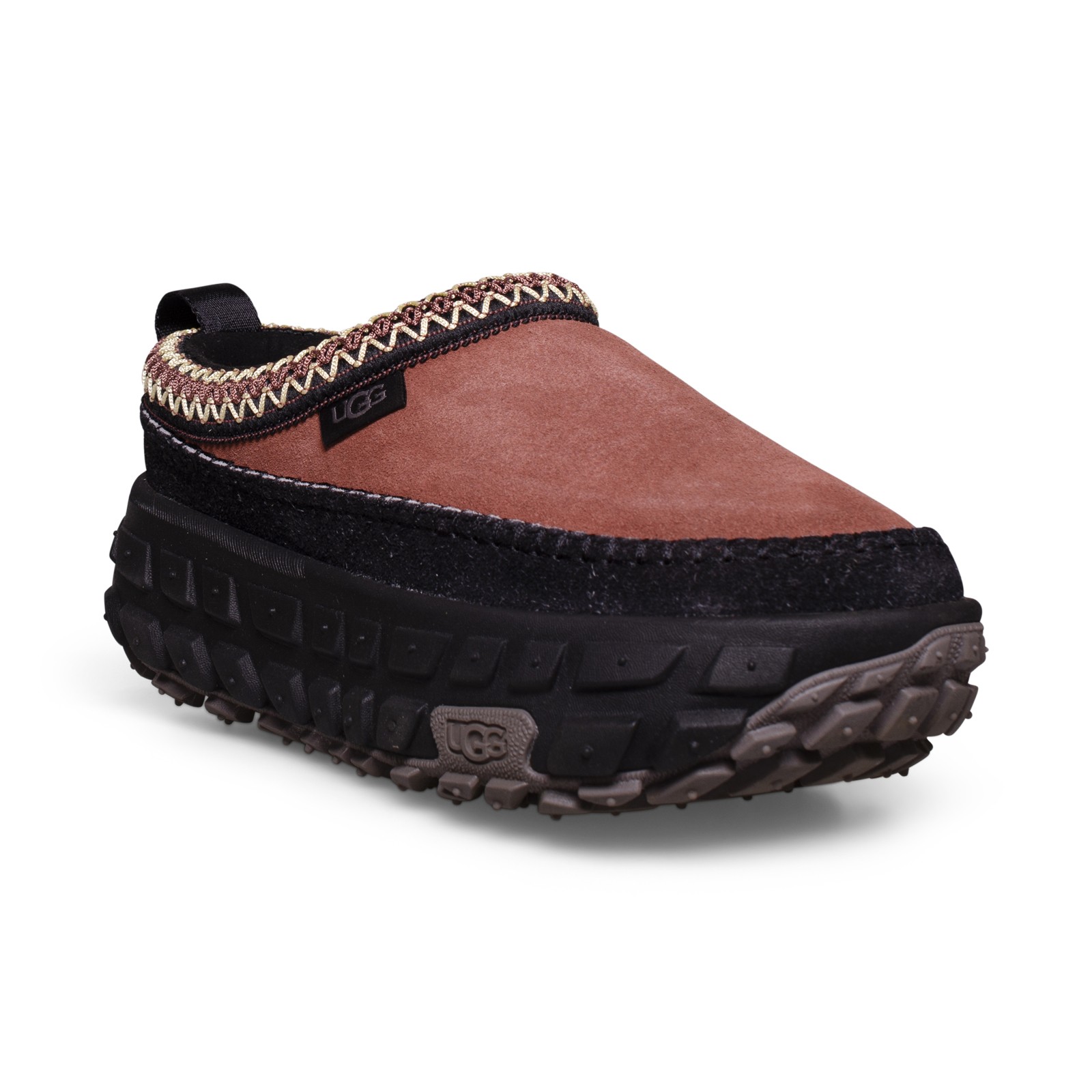 UGG VENTURE DAZE RED JASPER/BLACK SUEDE ALL GENDER SHOES SIZE US M4/W5 NEW