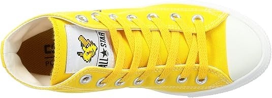Converse All Star Light Pokemon HI Pikachu Yellow Sneakers Japan Women’s US5.5/6