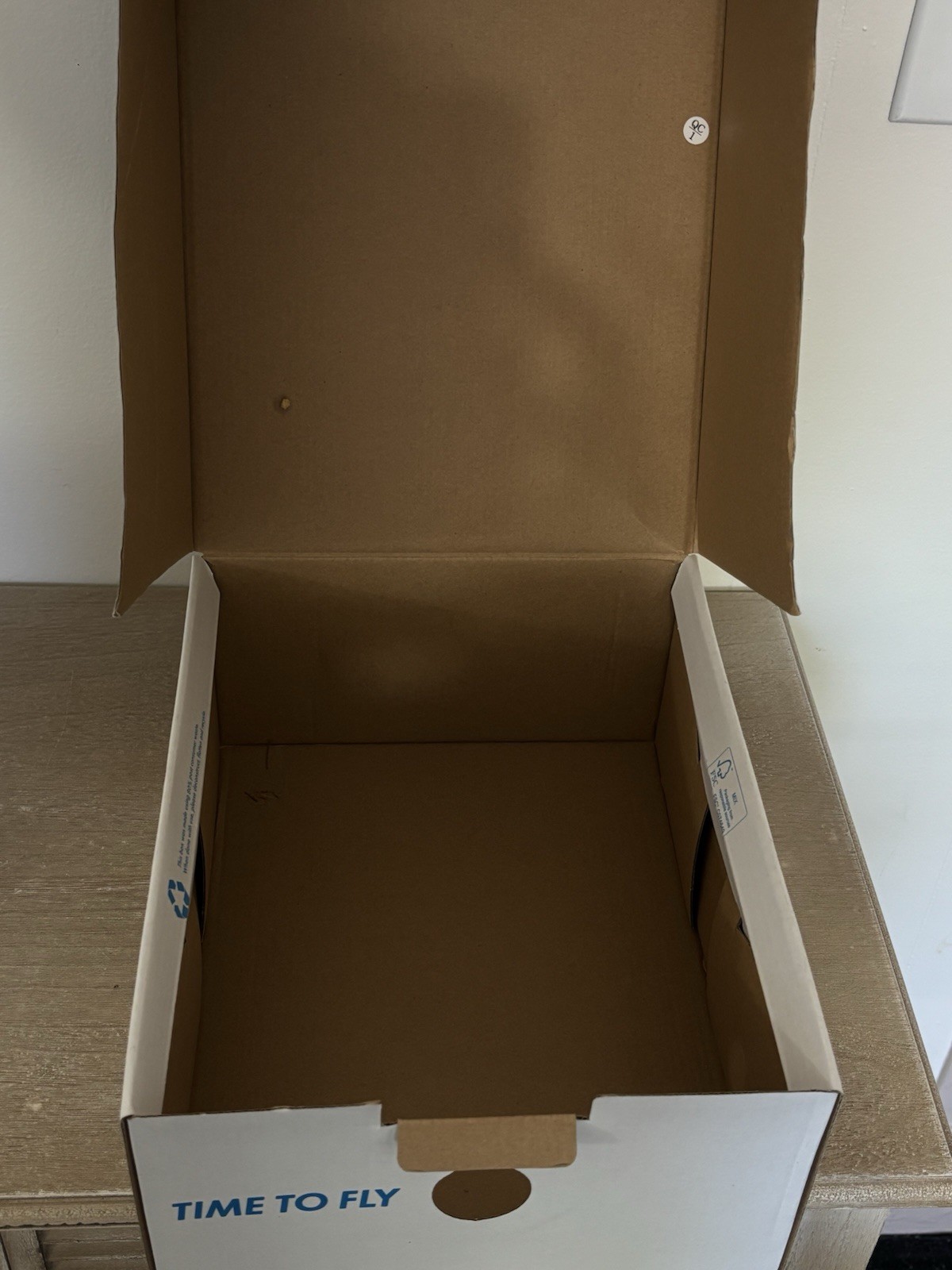 EMPTY HOKA Shoe Box Only (W Bondi 8) Size 9.5B ABSO «Box ONLY NO Shoes»