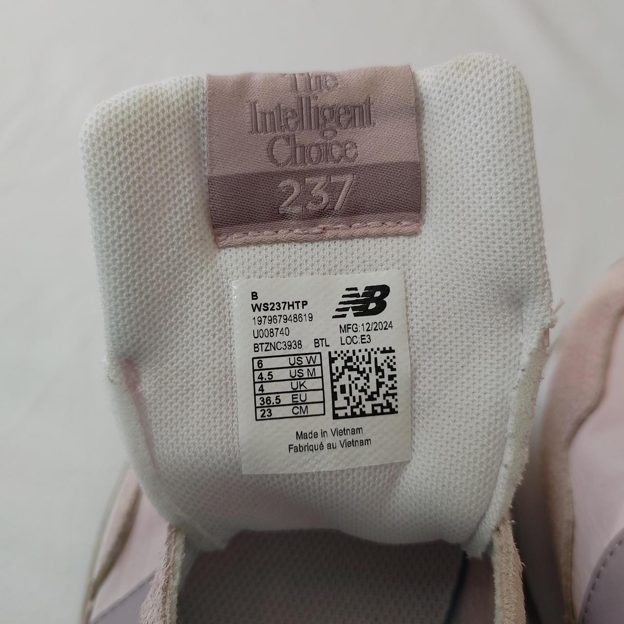 New Balance 237 Women Rose Sugar (685) Sneaker WS237DP1 Size 6.5