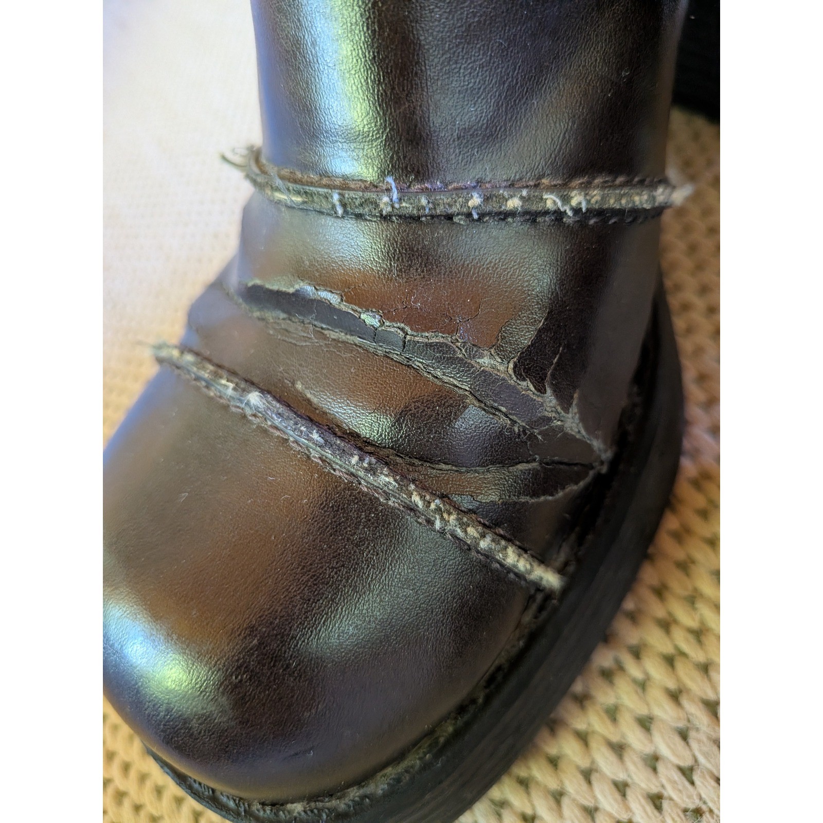 Mudd Platform Loafers Women 7 90s Y2K Grunge Chunky Goth Bratz Retro Aesthetic