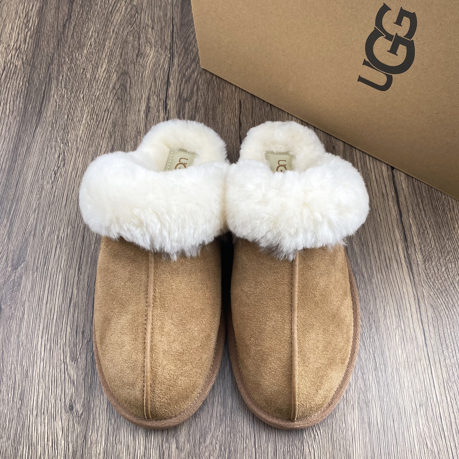 UGG Slippers UGG Women’s Scuffette II Slippers Chestnut Select Size – New