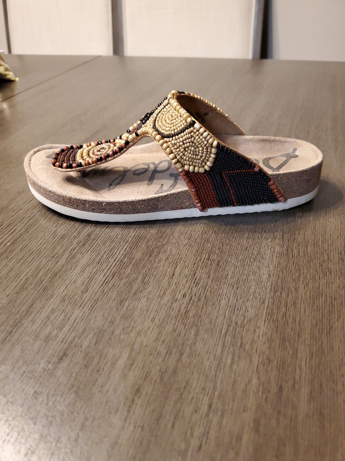SAM EDELMAN Sz 8 Hippy Casual Summer Spring Fall Sandals