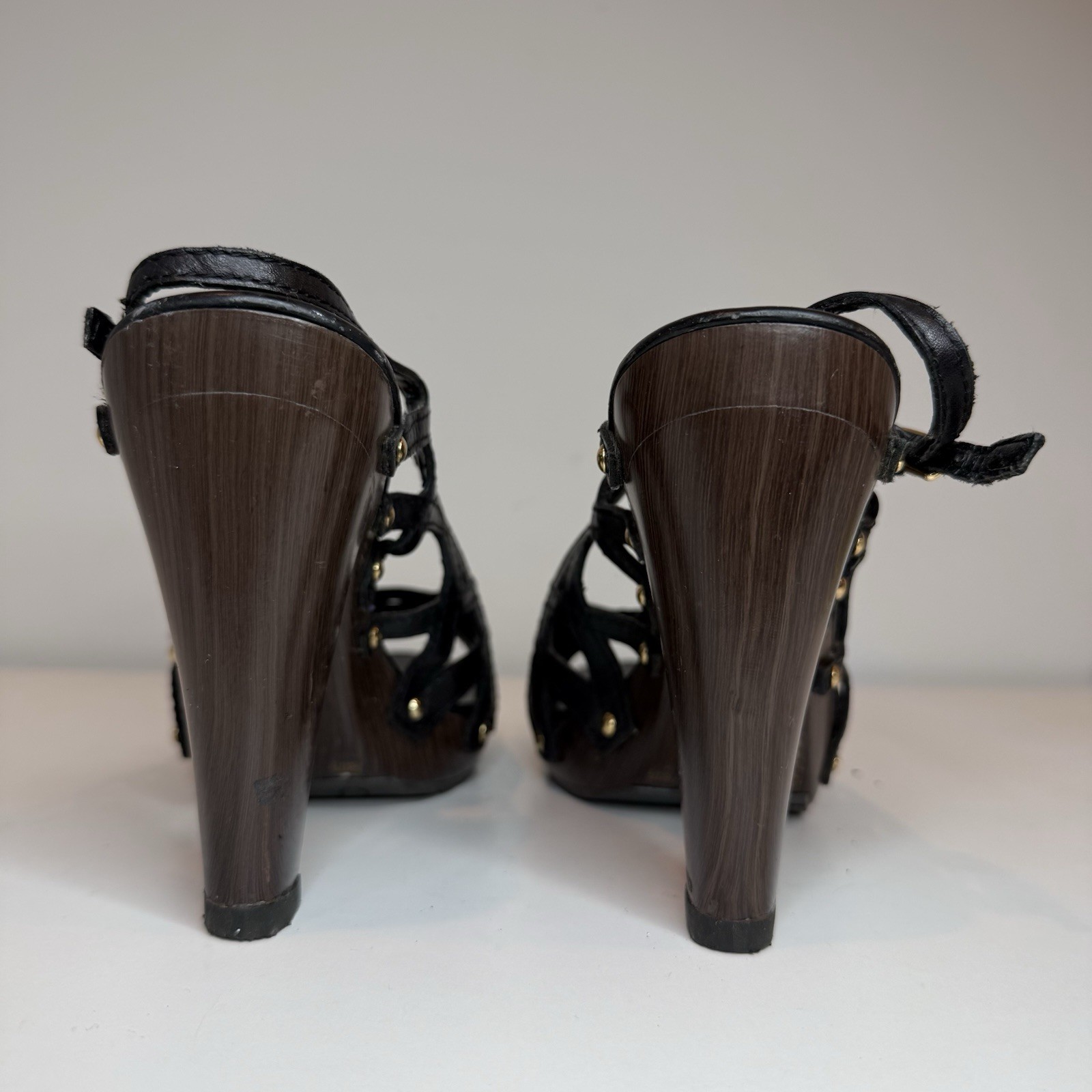 Jessica Simpson Kastello Black Open Toe Sandal – size 7.5