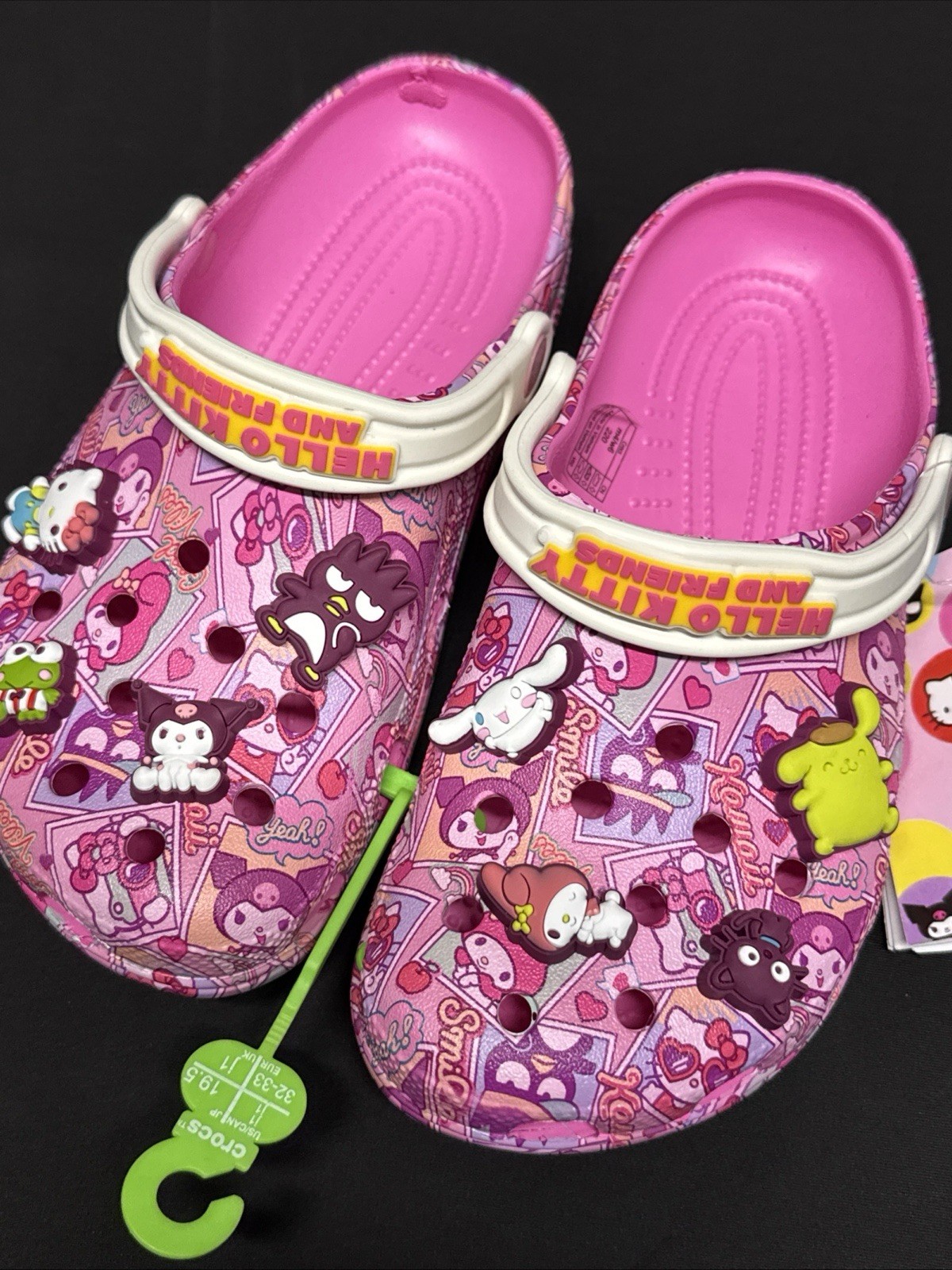 🩷🌸Crocs classic clog Hello Kitty 5 Men’s – 7 Women’s Fast Shipping Unisex💗🌸