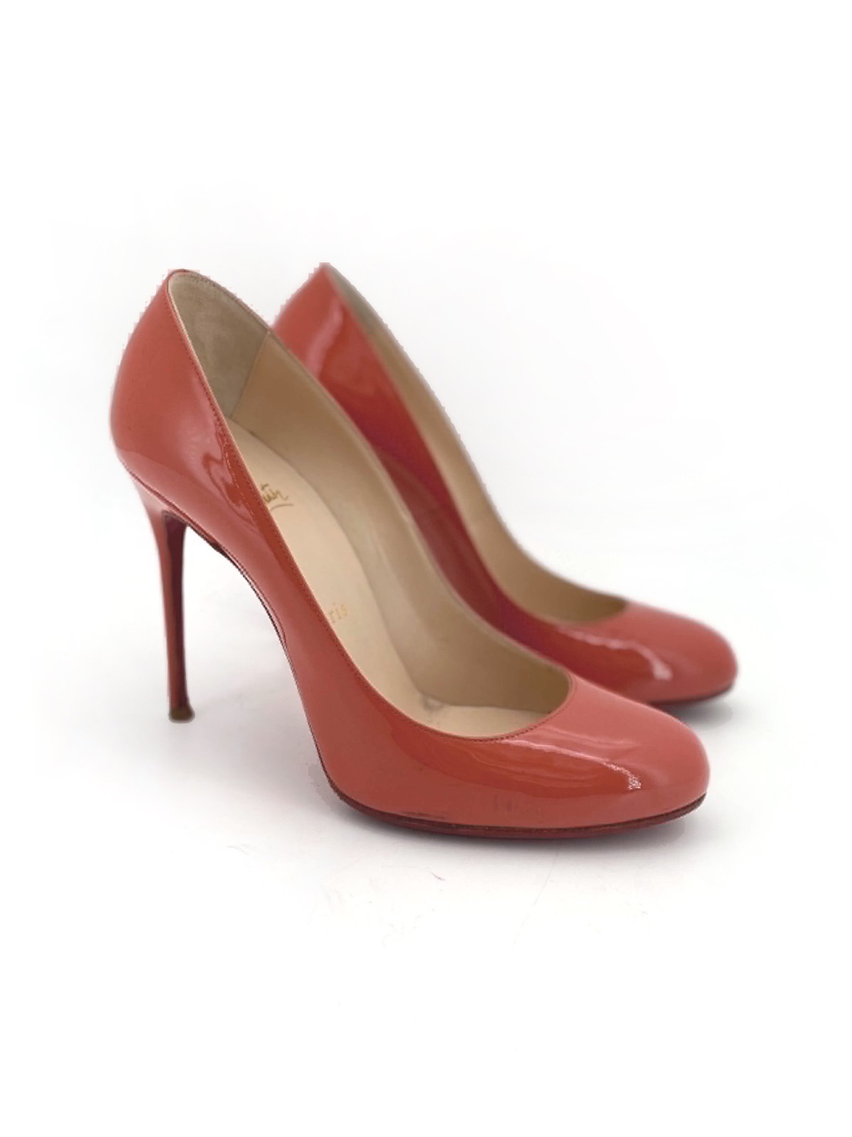 Christian Louboutin pump – Fifi 100 – Cameo rose patent leather – Good condition