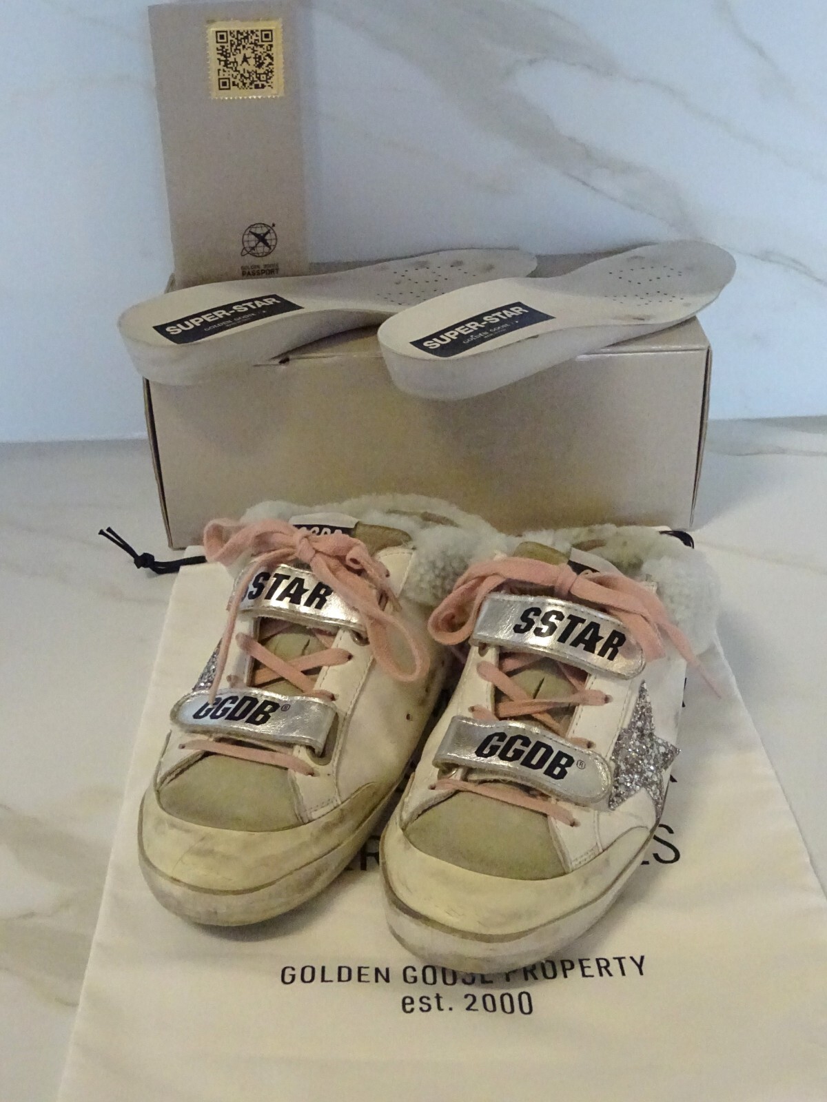 GOLDEN GOOSE Super-Star Sabot Old School Edt Penstar -Limited Edition -Size 40