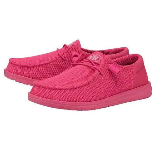 New Hey Dude Wendy Funk Mono Electric Pink Women’s (Choose Size)