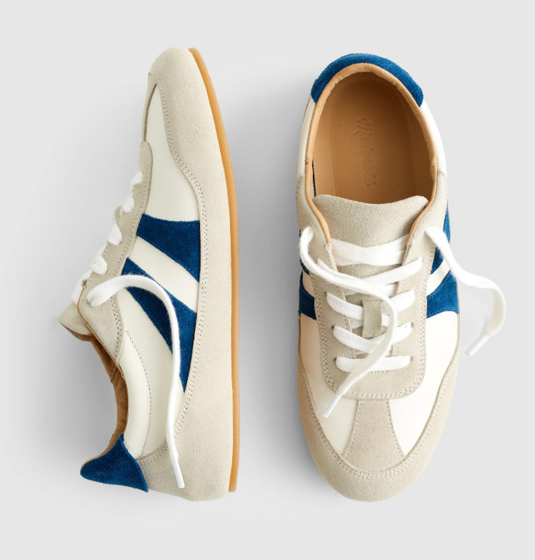 Madewell The Oaklynne Sneaker Women Leather Casual Lace Up Shoes