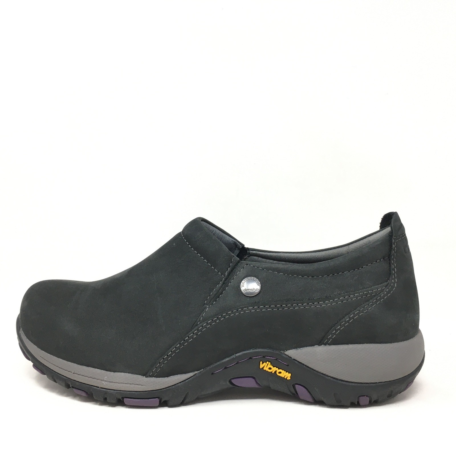 Dansko Patti Waterproof Clogs Loafers Shoes Womens Size 5.5-6 US 36 EU Black