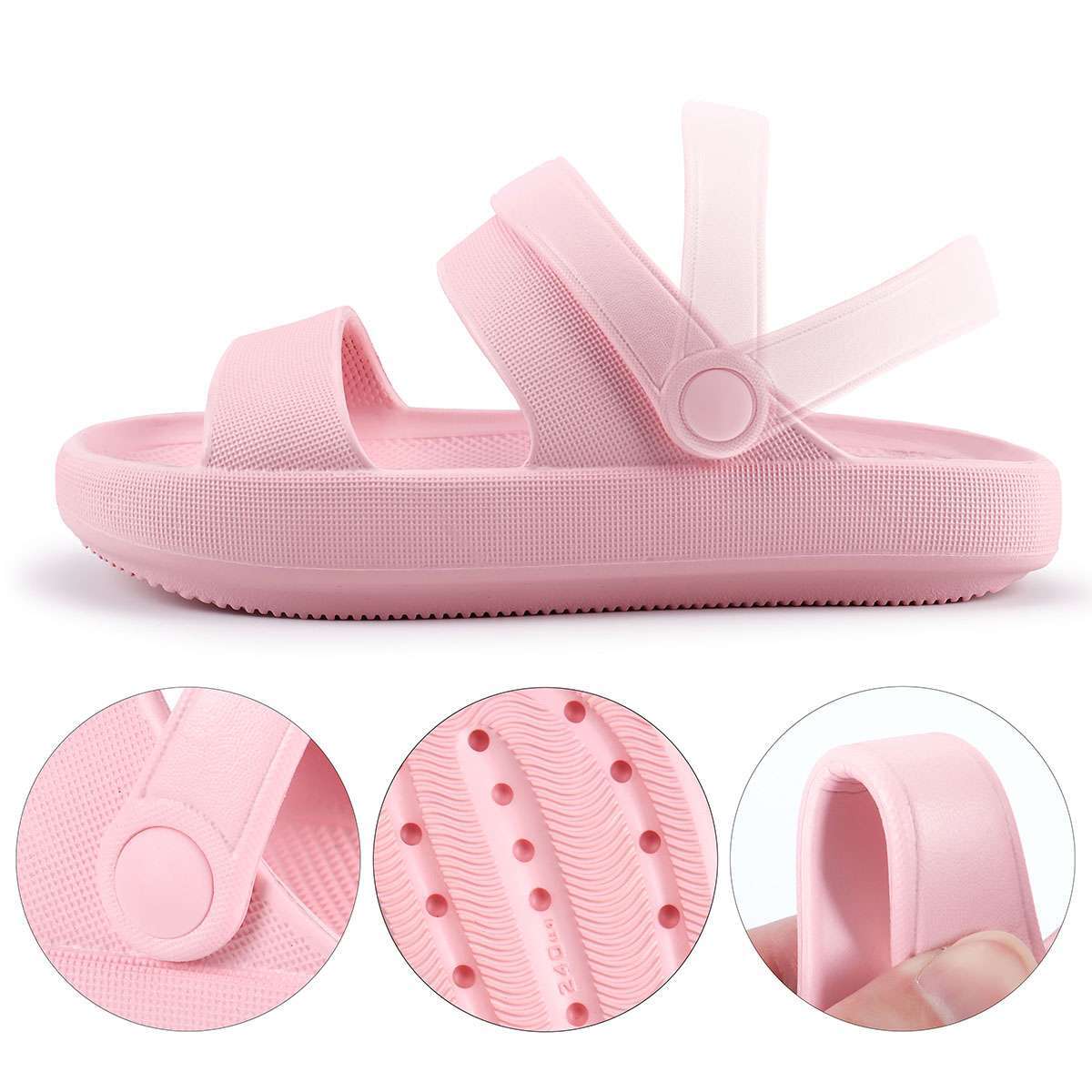 Ultra Soft Pillow Anti-Slip Sandals Slipper Feellike Cloud Home Outdoor Shoes