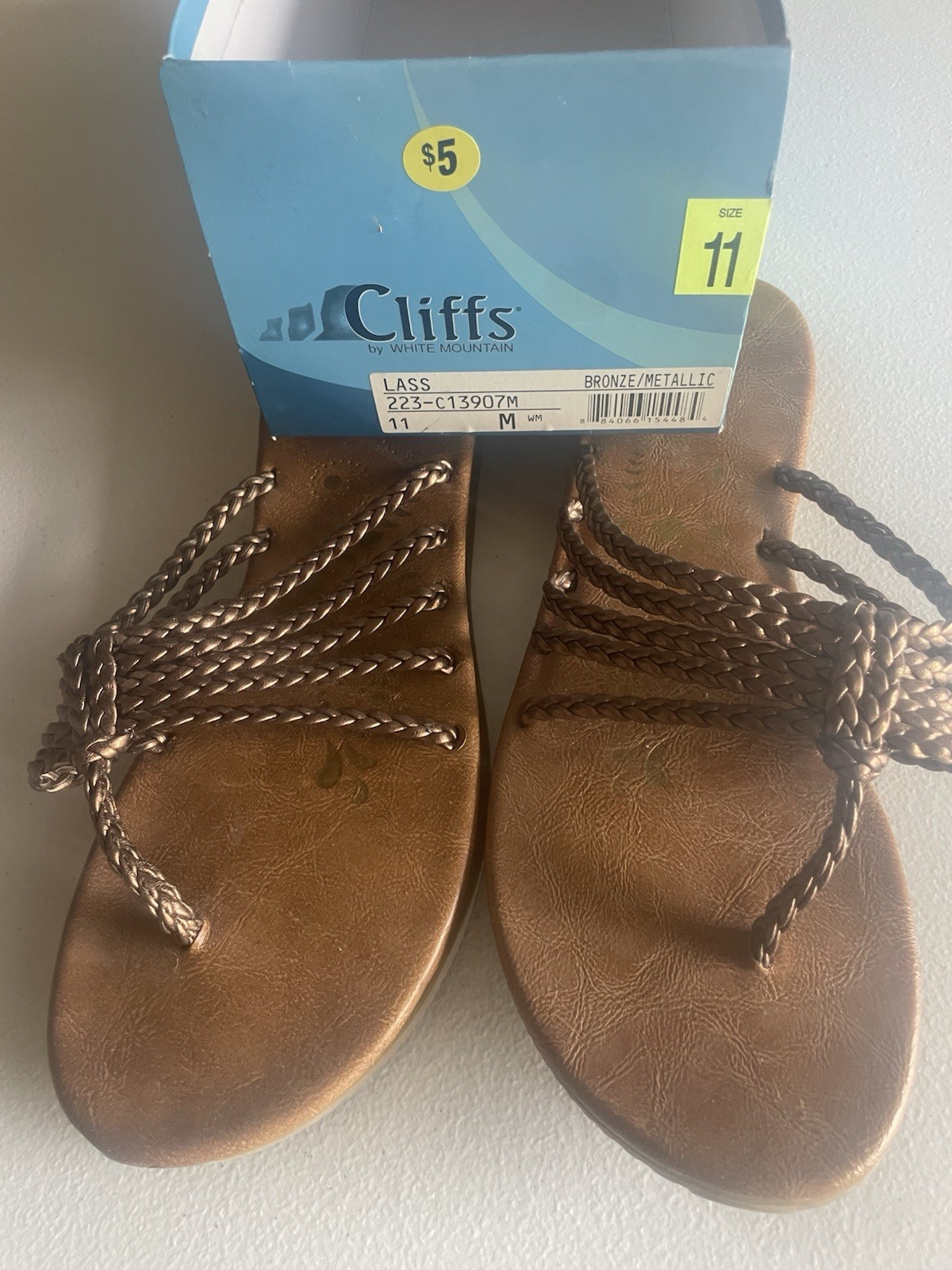 Cliffs Women’s Sandals, Size: 11, New!!