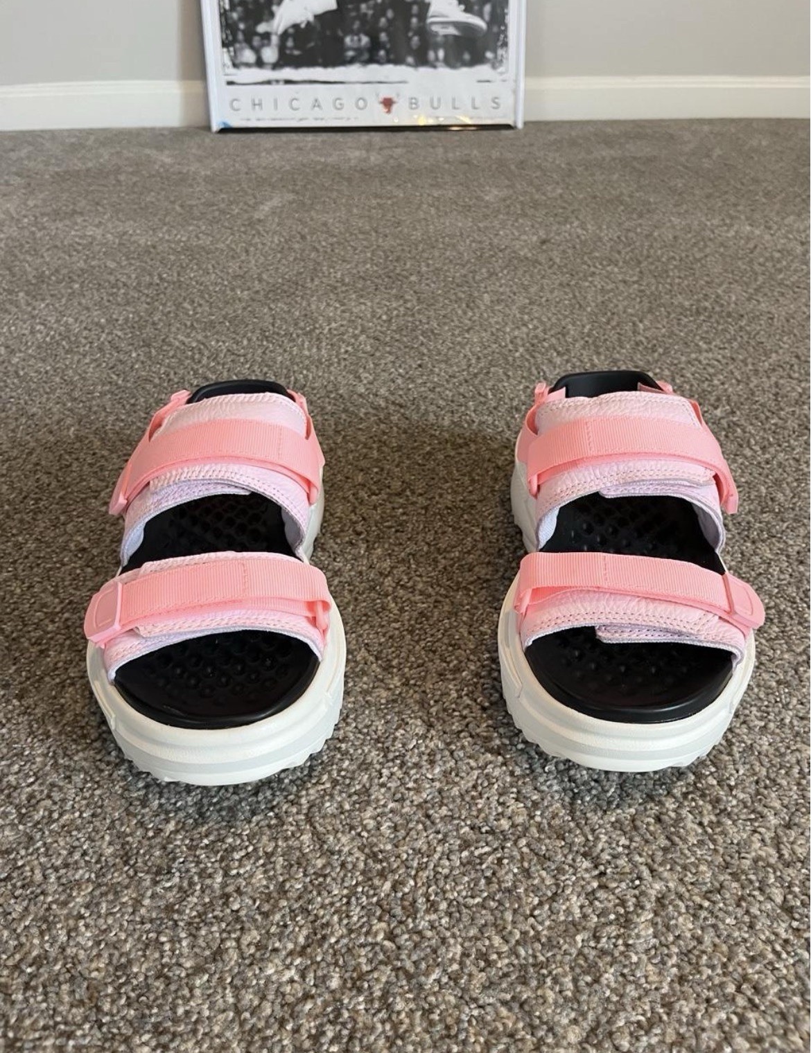 Converse Run Star Utility CX Sandals Womens 6 Pink Platform Strappy a15095c
