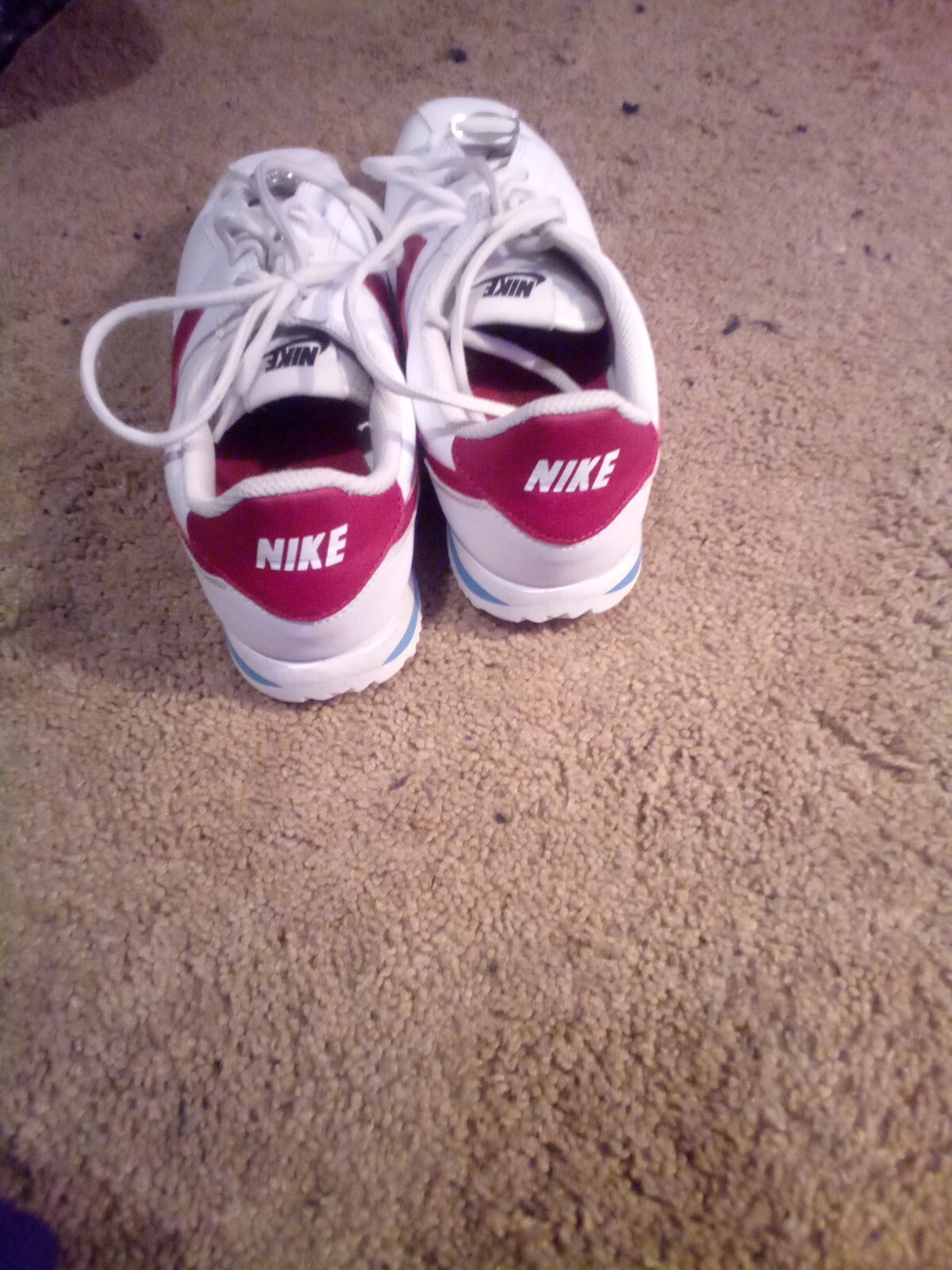Size 7 – Nike Classic Cortez White Red