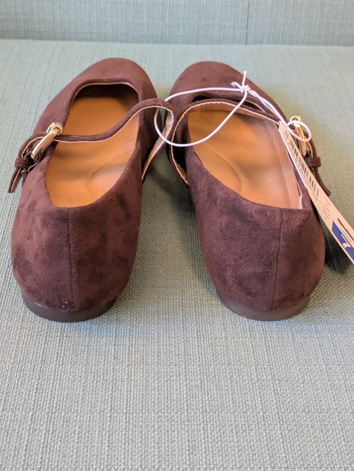 DV by DOLCE VITA Women’s Mauryce Suede Buckle Flat Shoes ~ Brown ~ Choose Size