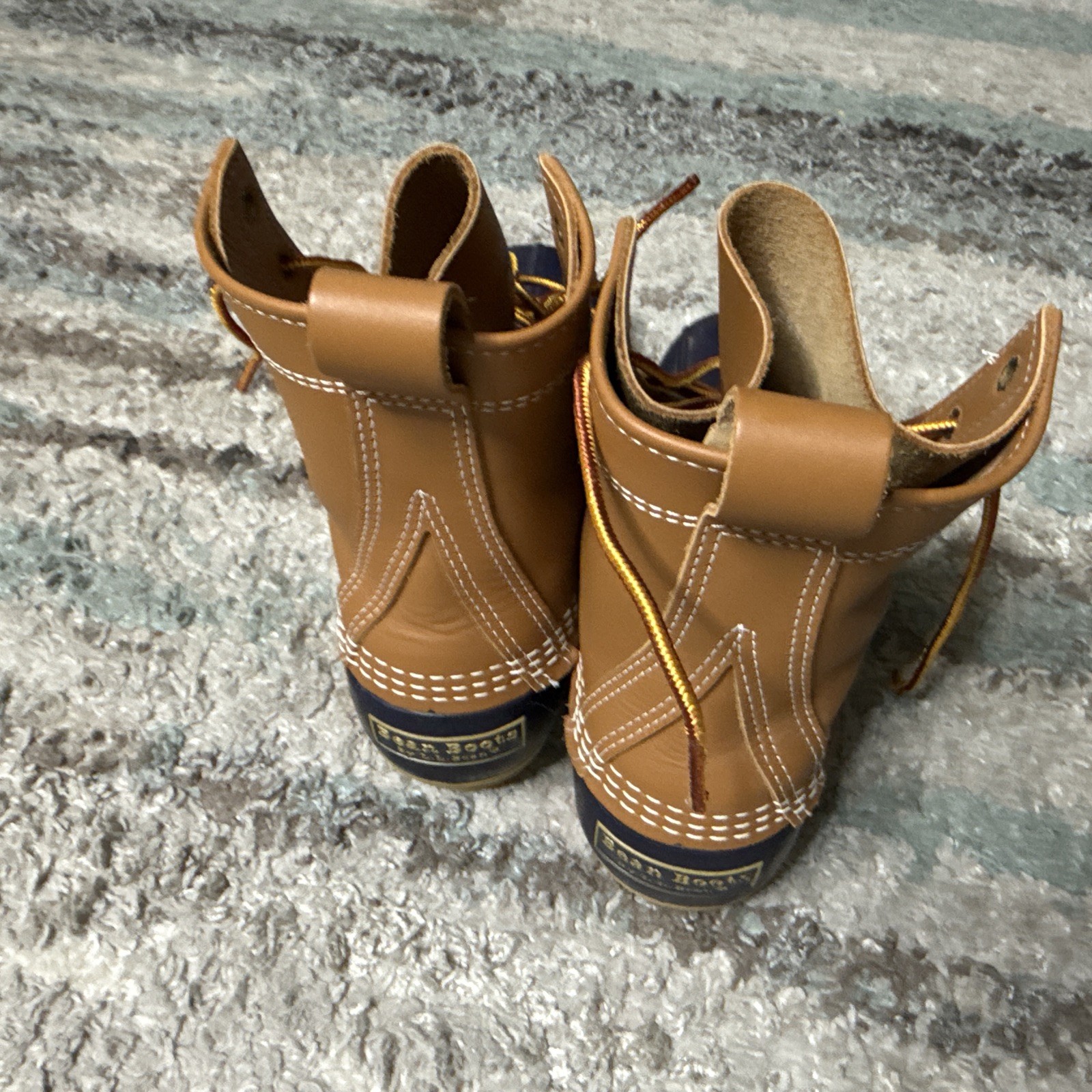 L.L.Bean Women’s Classic Tan Brown Bean Boots – Size 7M – EUC – #212880