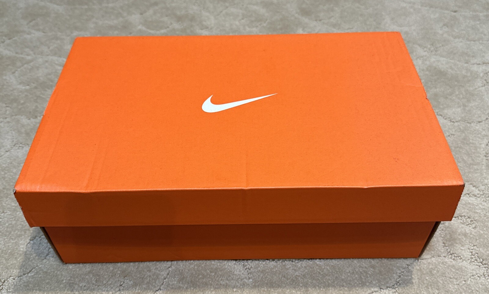 Nike Reactx Infinity Run 4 Orange Empty Shoe Box Women Size 7.5 Box Only