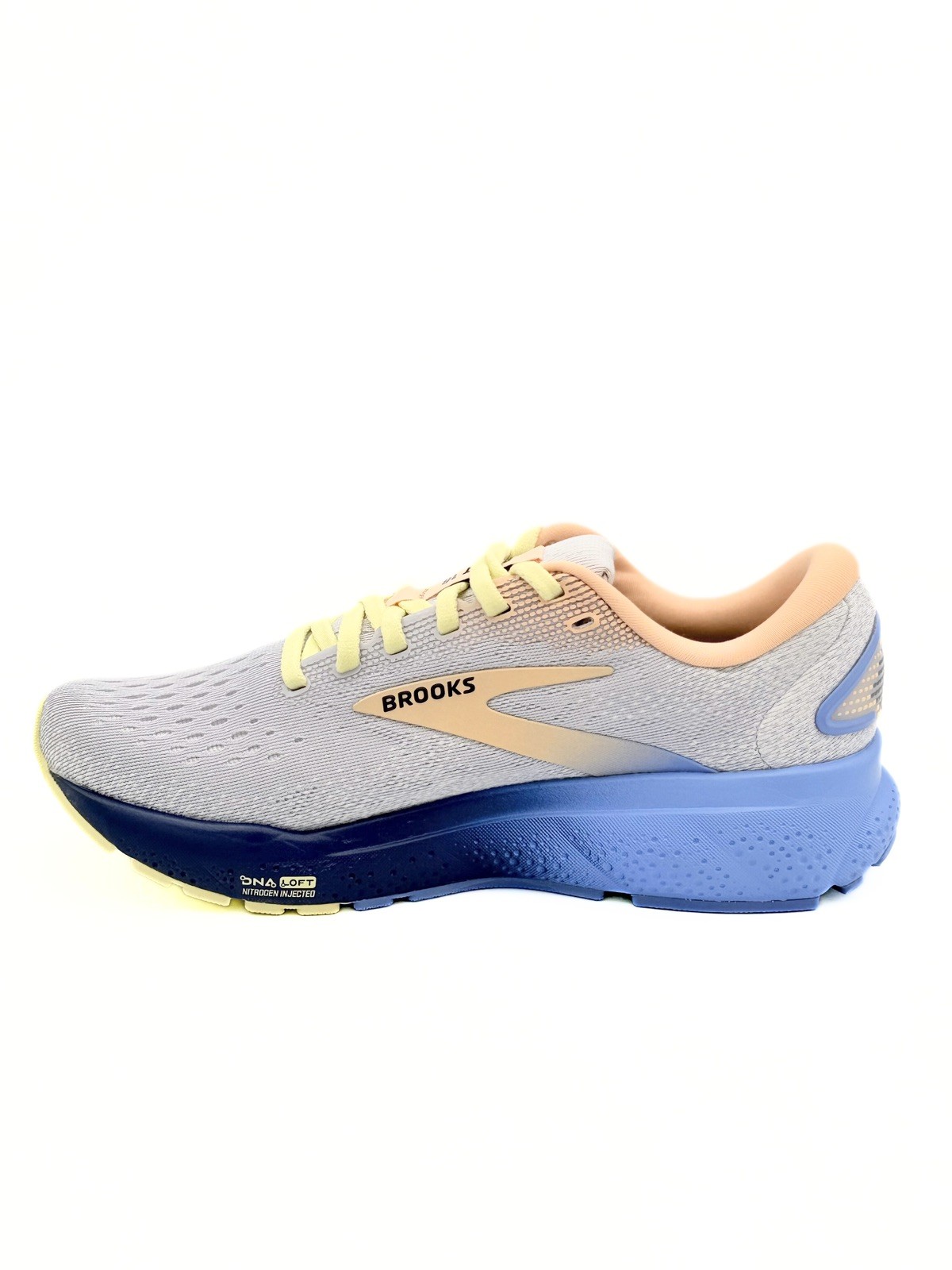 Women’s Brooks Ghost 16 Haze/ Blueprint/ Peach 120407-1B-182 Running Shoes