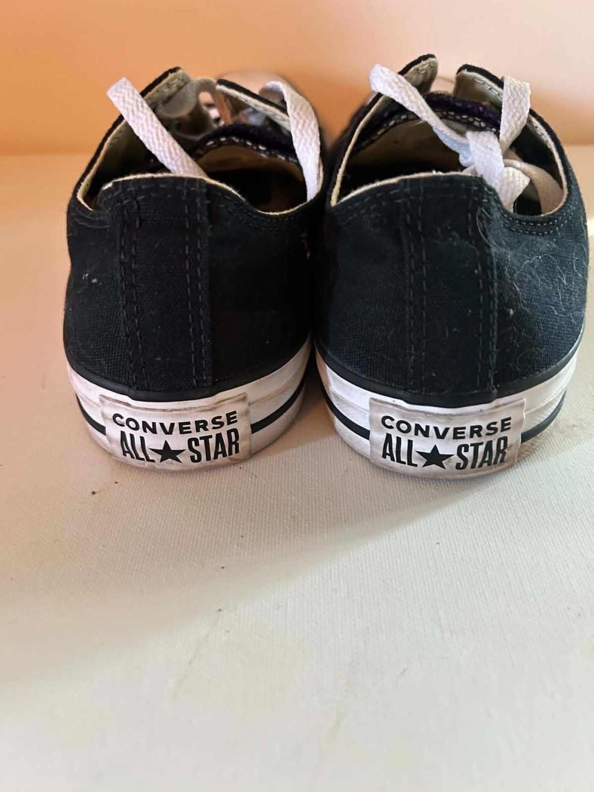 Converse All Star Chuck Taylor Women’s Size 10 Shoes Black White Low Top Sneaker