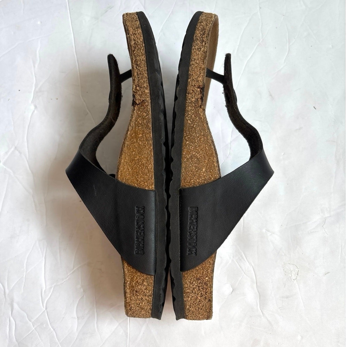 Birkenstock Unisex Regular/Wide Gizeh Sandal/ Black /US W10 M8/41EU