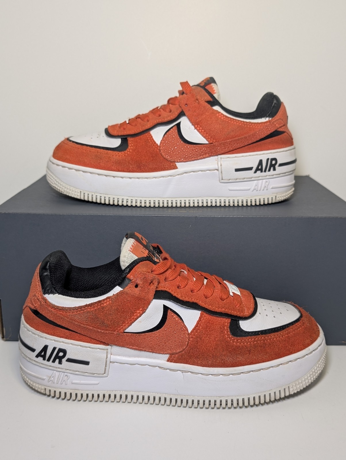 Nike Air Force 1 Shadow «Rush Orange» Women’s Size 7 (DQ8586-800)