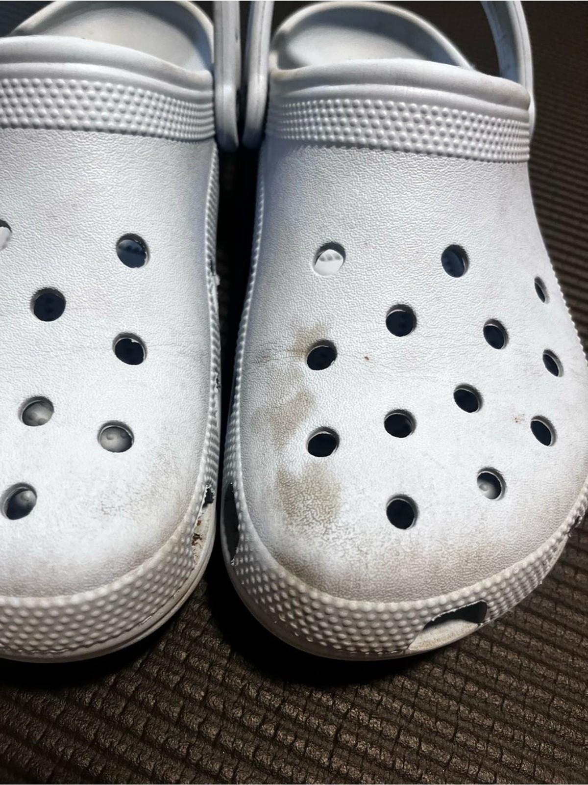 Crocs Classic Clogs Light Blue Unisex Comfort Slip On Shoes Women’s 10 Men’s 8