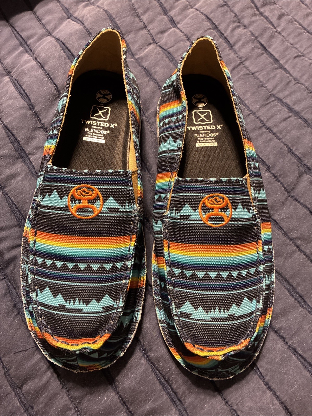 Twisted X Ladies Blend85 Slip On Shoes Size 8