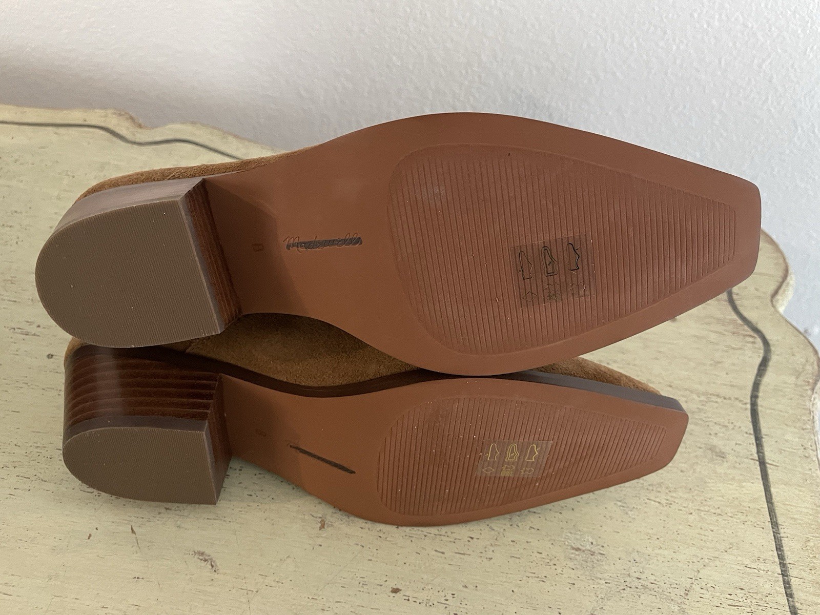 Madewell The Ingrid Chelsea Boot in Tan/Brown Suede Size 8 M NWOB $228