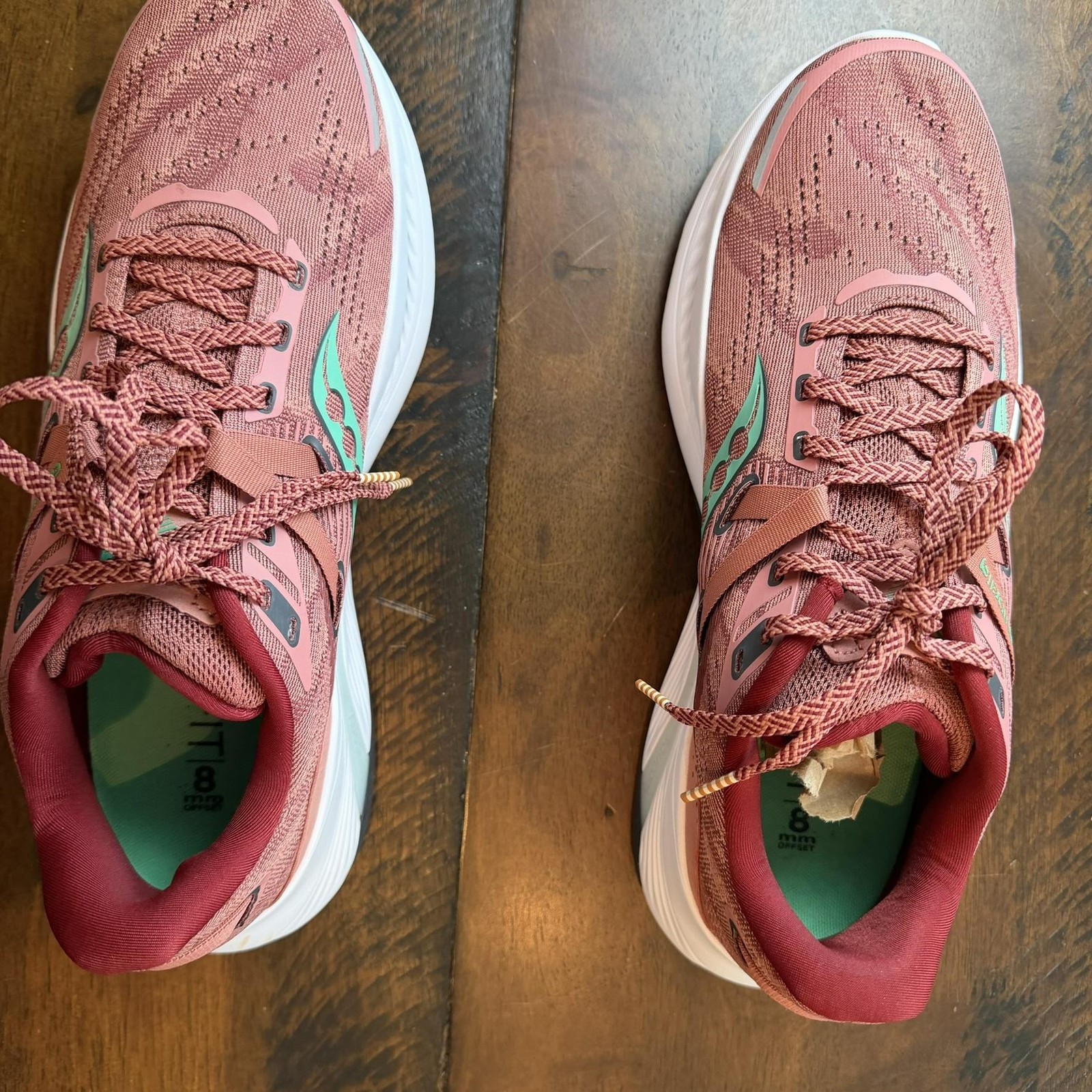 Saucony Guide 16 Shoes Womens Size 11 Pink Running Cushioned Sneakers S10810-25