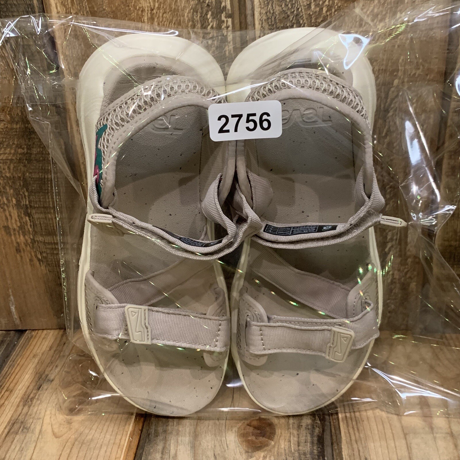 NEW TEVA ZYMIC SANDAL GREY STRAPY HIKING WATER SPORT SHOE WOMENS US 5 UK 3 EU 36