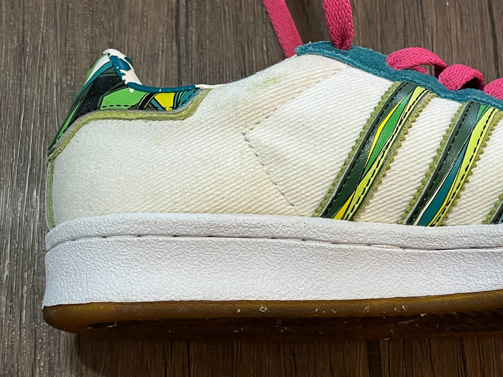 Adidas x Emilio Pucci Superstar Adicolor G3 Green Series Sneakers Shoes W 7.5
