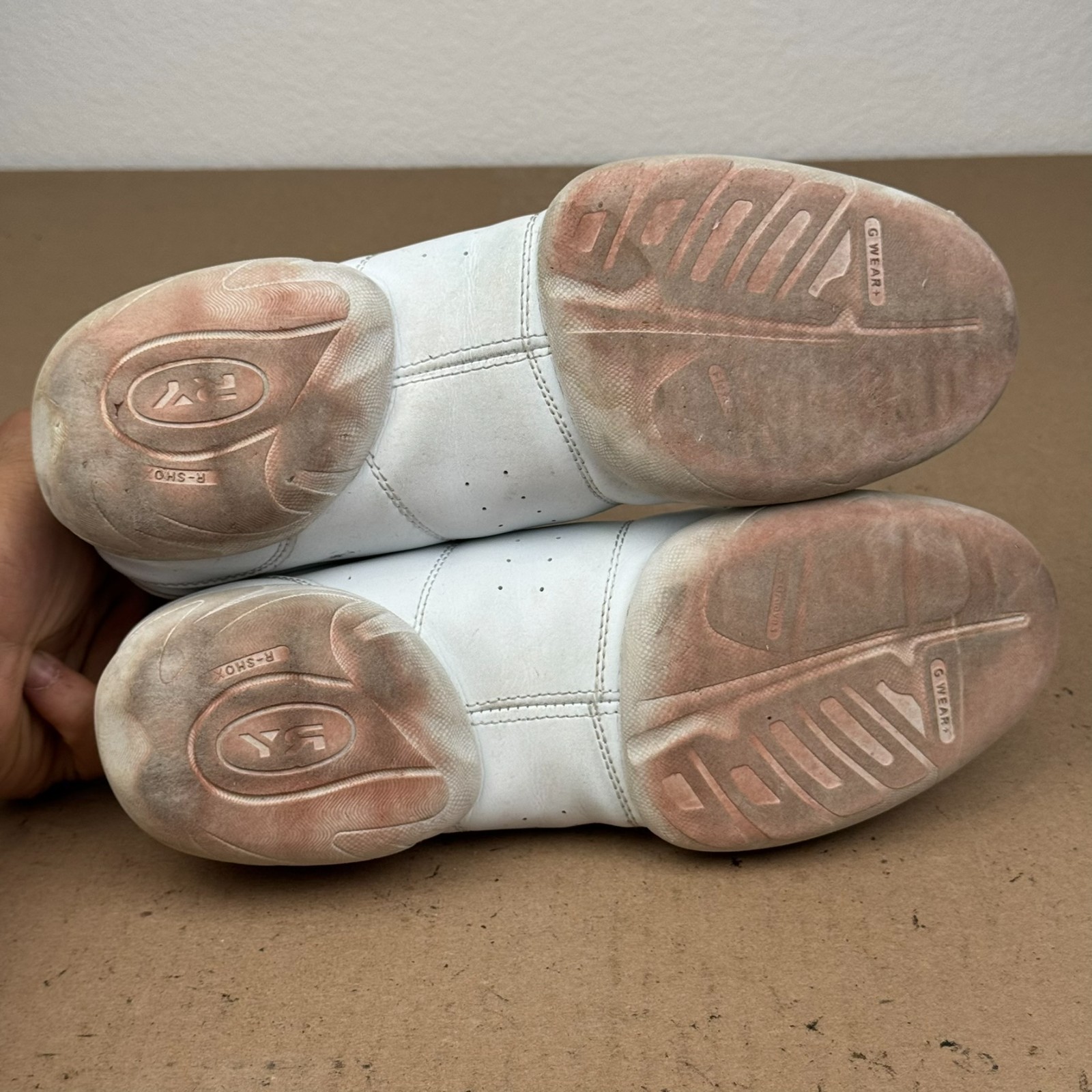 Capezio DS11 Fierce Dansneaker White No Tag See Management Women US 6.5 Damaged