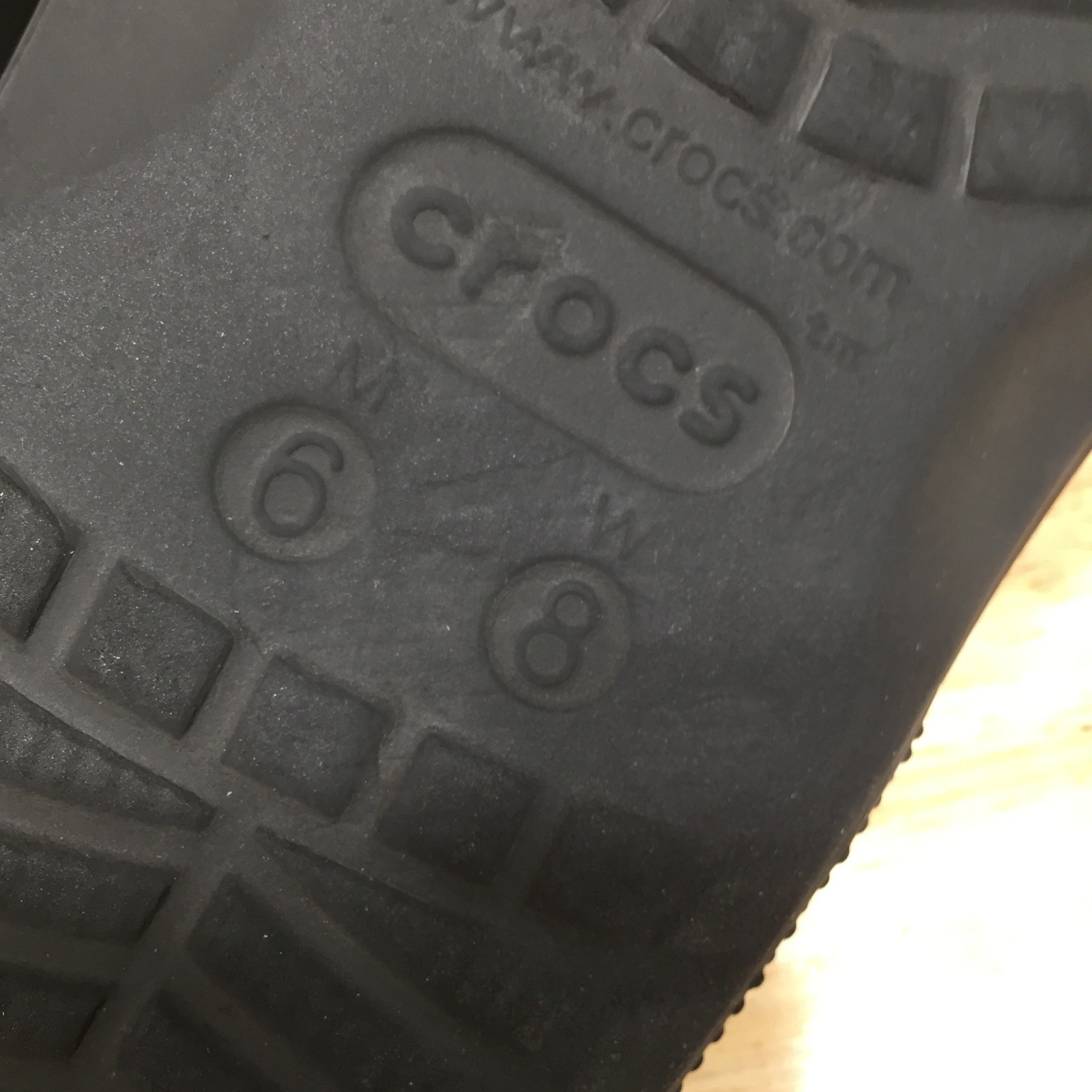 Crocs Womens Slides Baya Sandal Comfort Slip On 8 Black Excellent