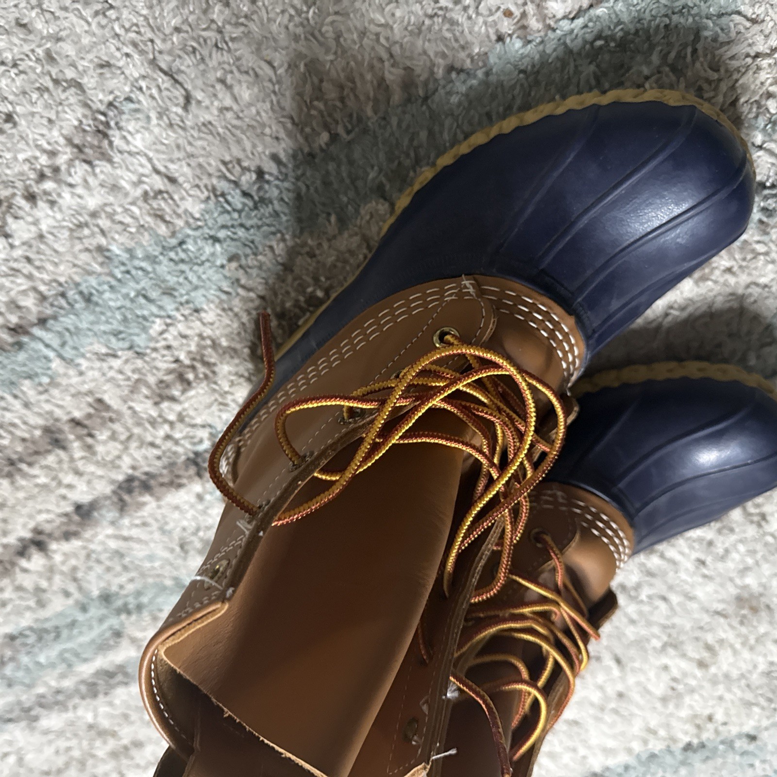 L.L.Bean Women’s Classic Tan Brown Bean Boots – Size 7M – EUC – #212880
