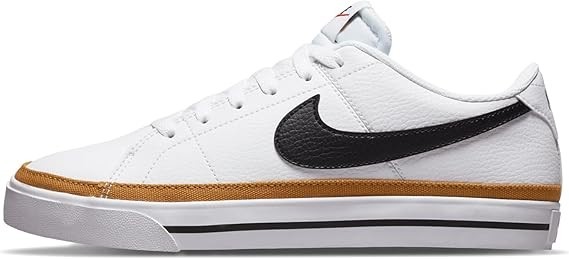 Nike WOMENS Court Legacy Next Nature Sneakers White/Team Orange Size 9.5 *NEW*