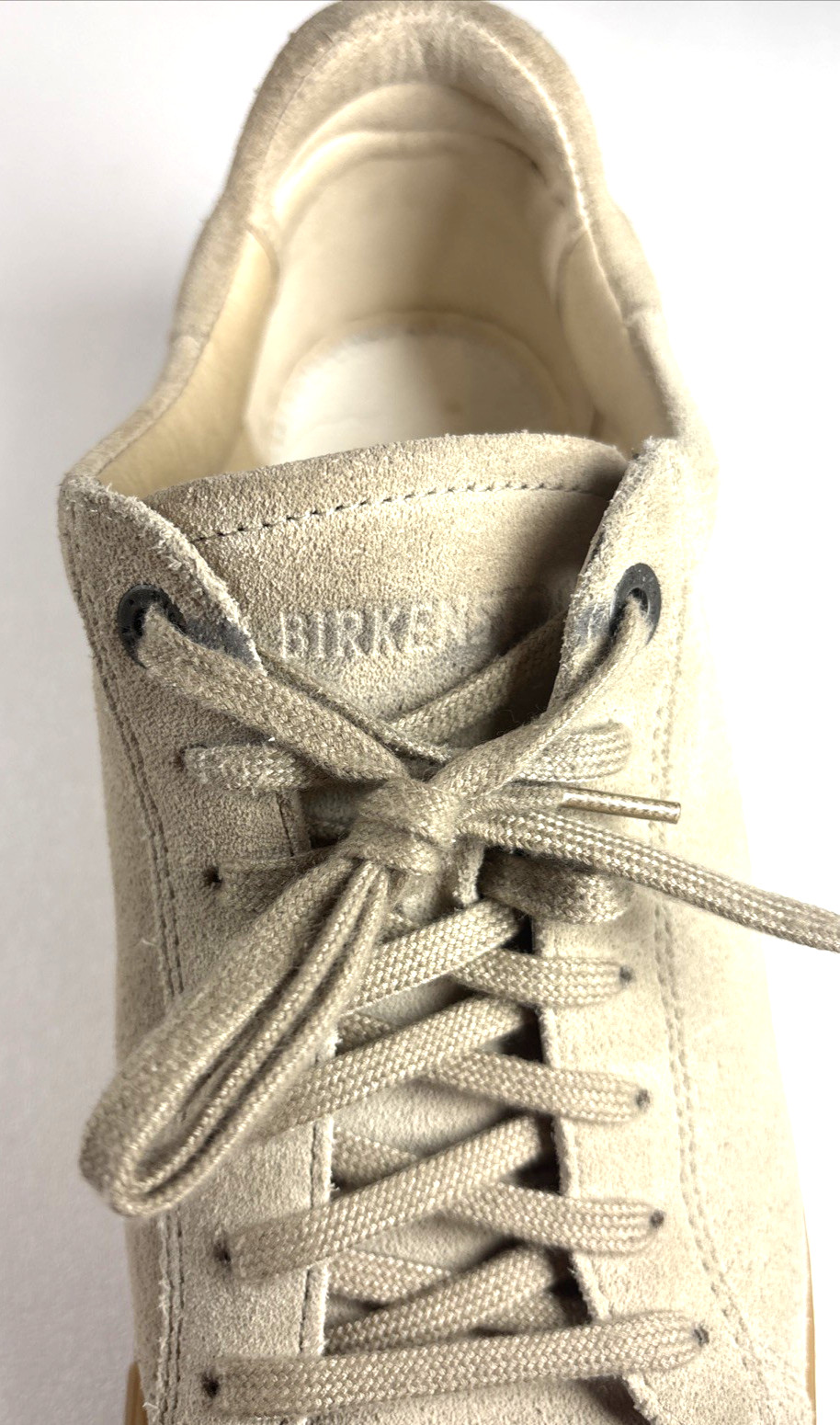 Birkenstock Bend Low Womens Size 40 E US 9 Shoes Sandcastle Tan Suede Sneakers