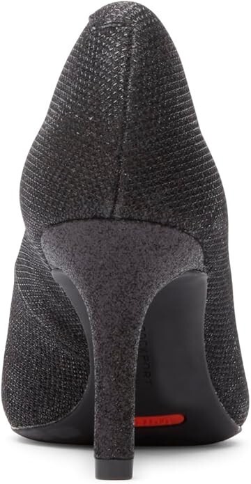 Brand New Rockport Women’s Total Motion 75 mm PTH Plain Pump Black Glam US 8.5 M