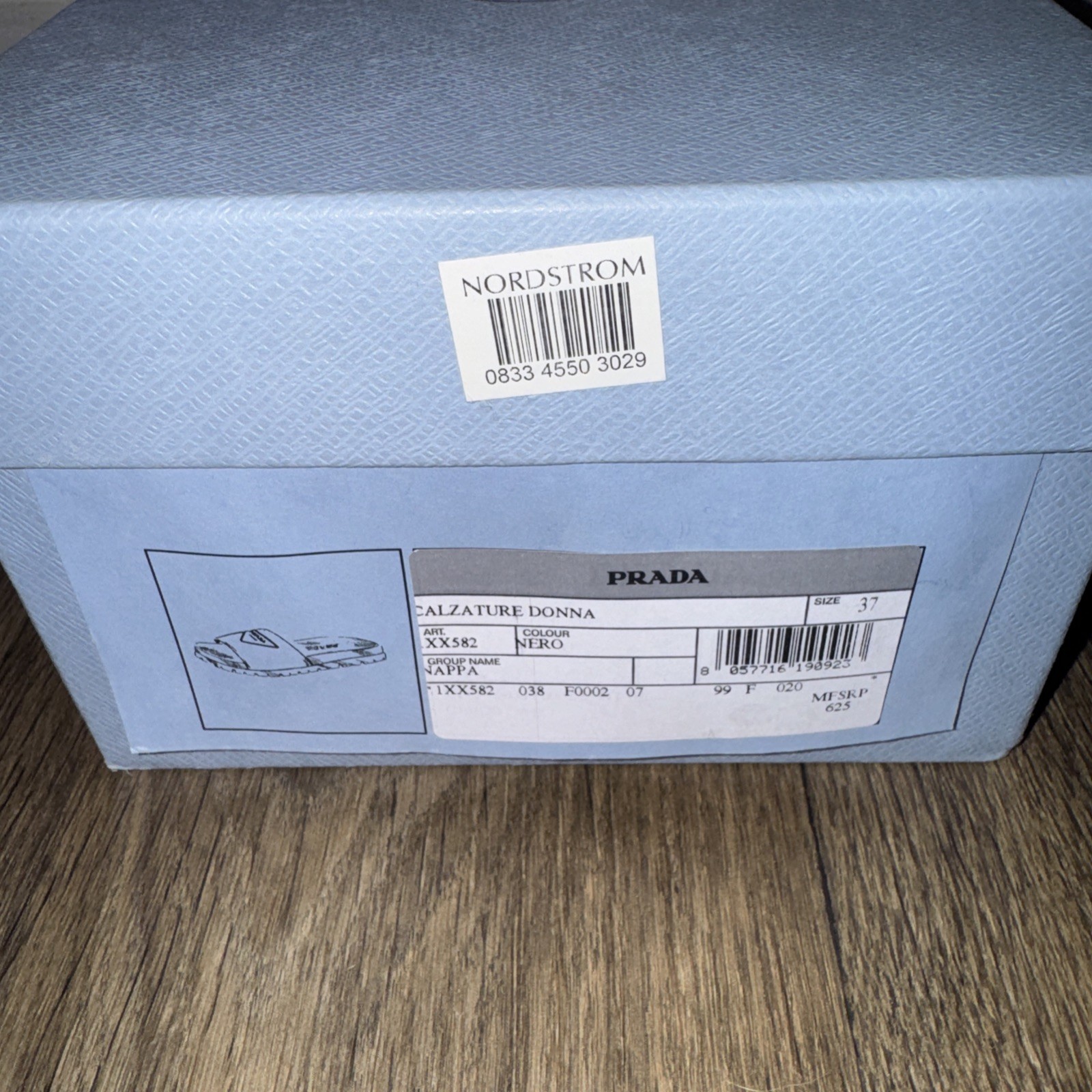.Prada Slide Sandals Black Women’s Size EU37/US6.5