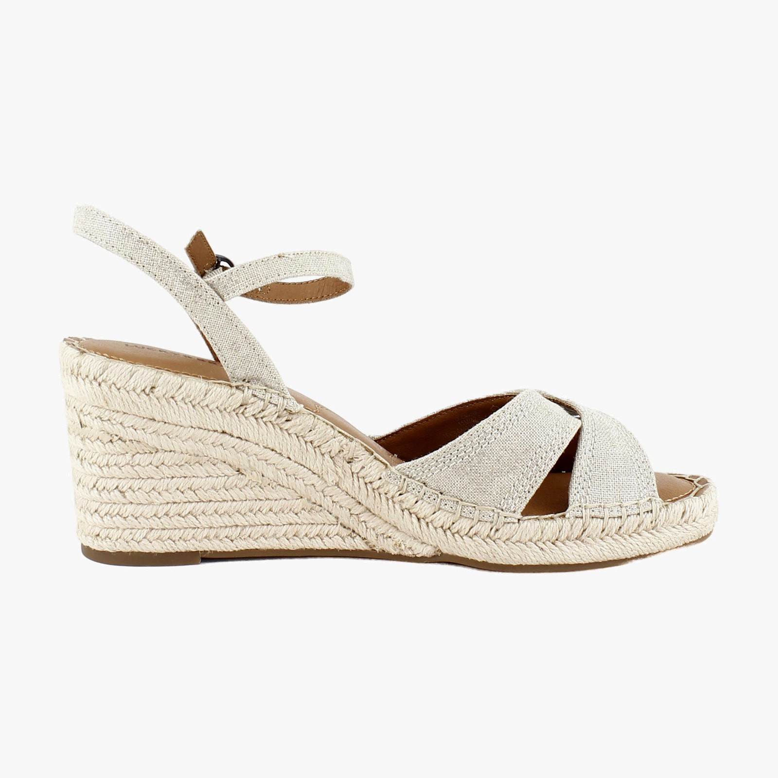 Lucky Brand Candyr Women’s Sandals Natural/Platinum Size 11 M