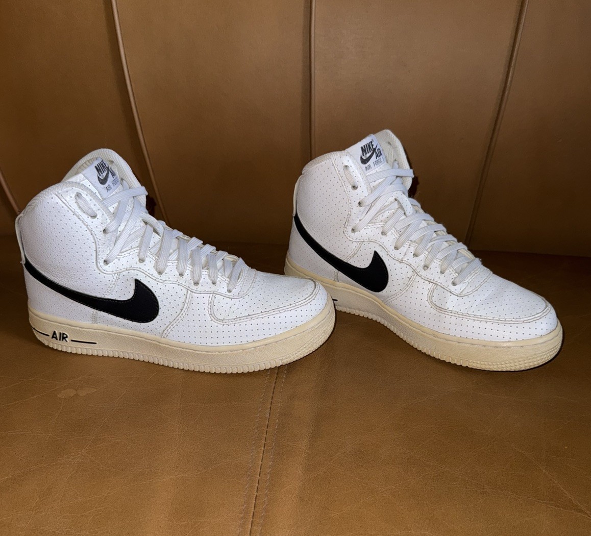 Rare Nike Air Force 1 High “Dream Team” Black White 653998-102 5.5Y / Women 7 W7