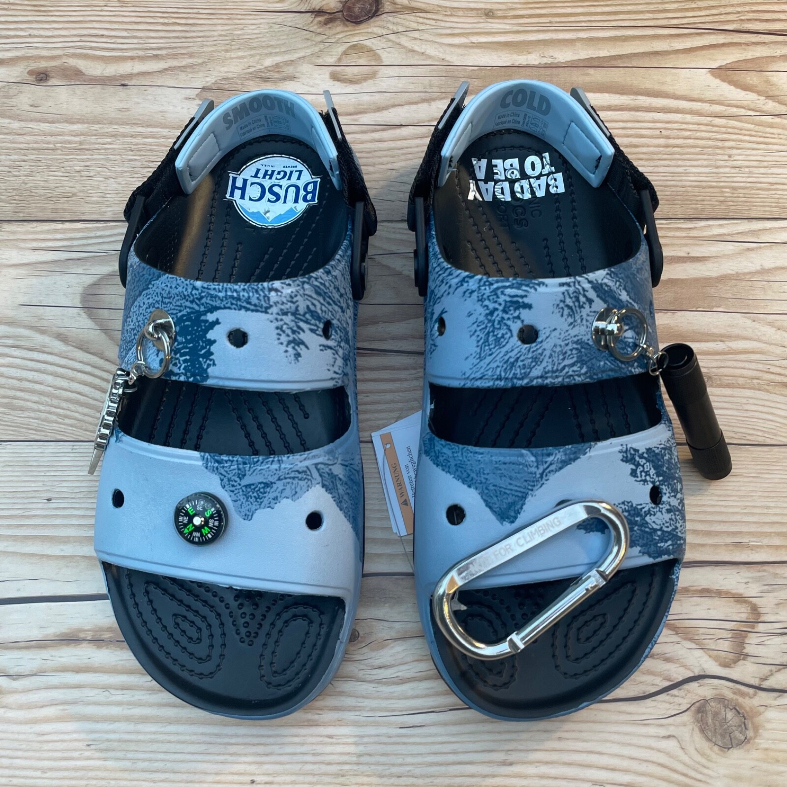 Busch Beer x Crocs Classic All-Terrain Sandal Men’s Size 8 / Women’s S