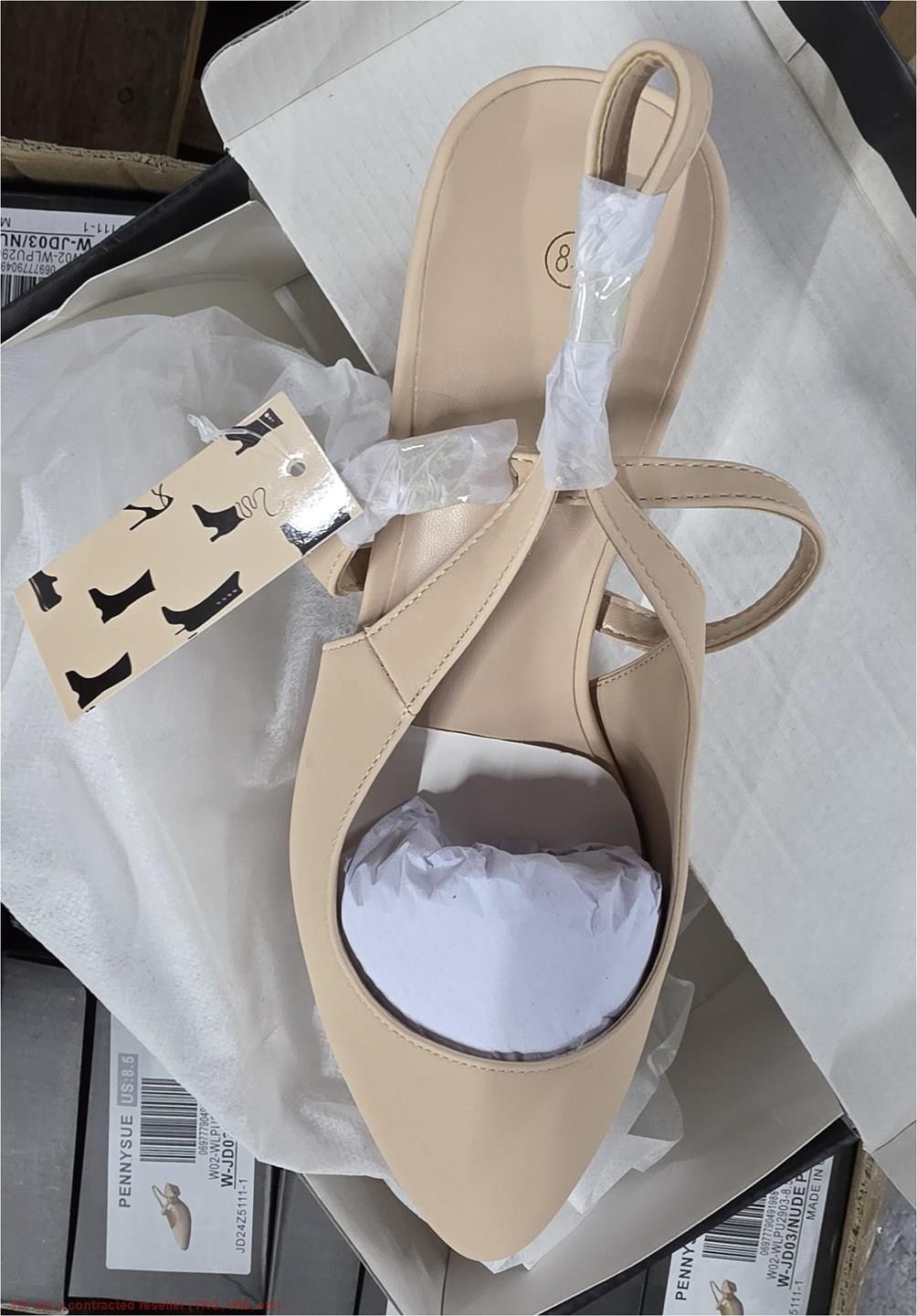 PENNYSUE Women’s Pointed Toe Kitten Heel Nude Color Size 8.5 *SEE DEAL!!!*