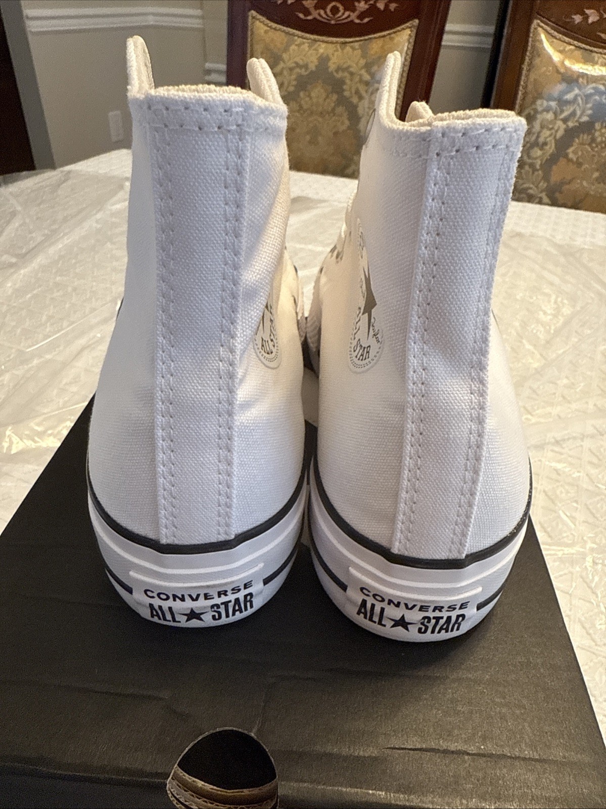 Size 7 – Converse Chuck Taylor All Star Platform High White Women’s