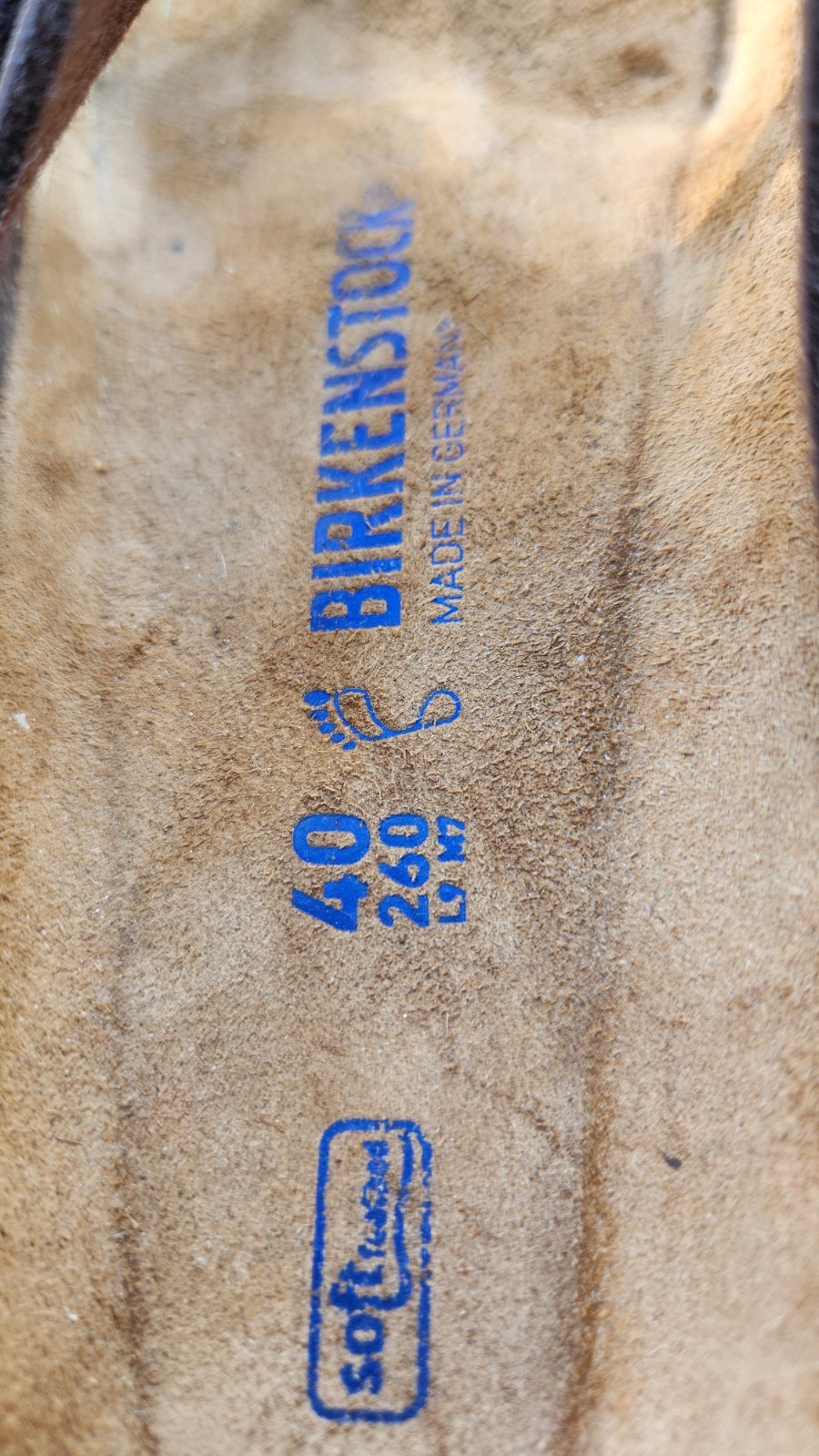 Birkenstock Florida Soft Footbed Birkibuc Mocha Sandals Women’s Size 9 Size 40