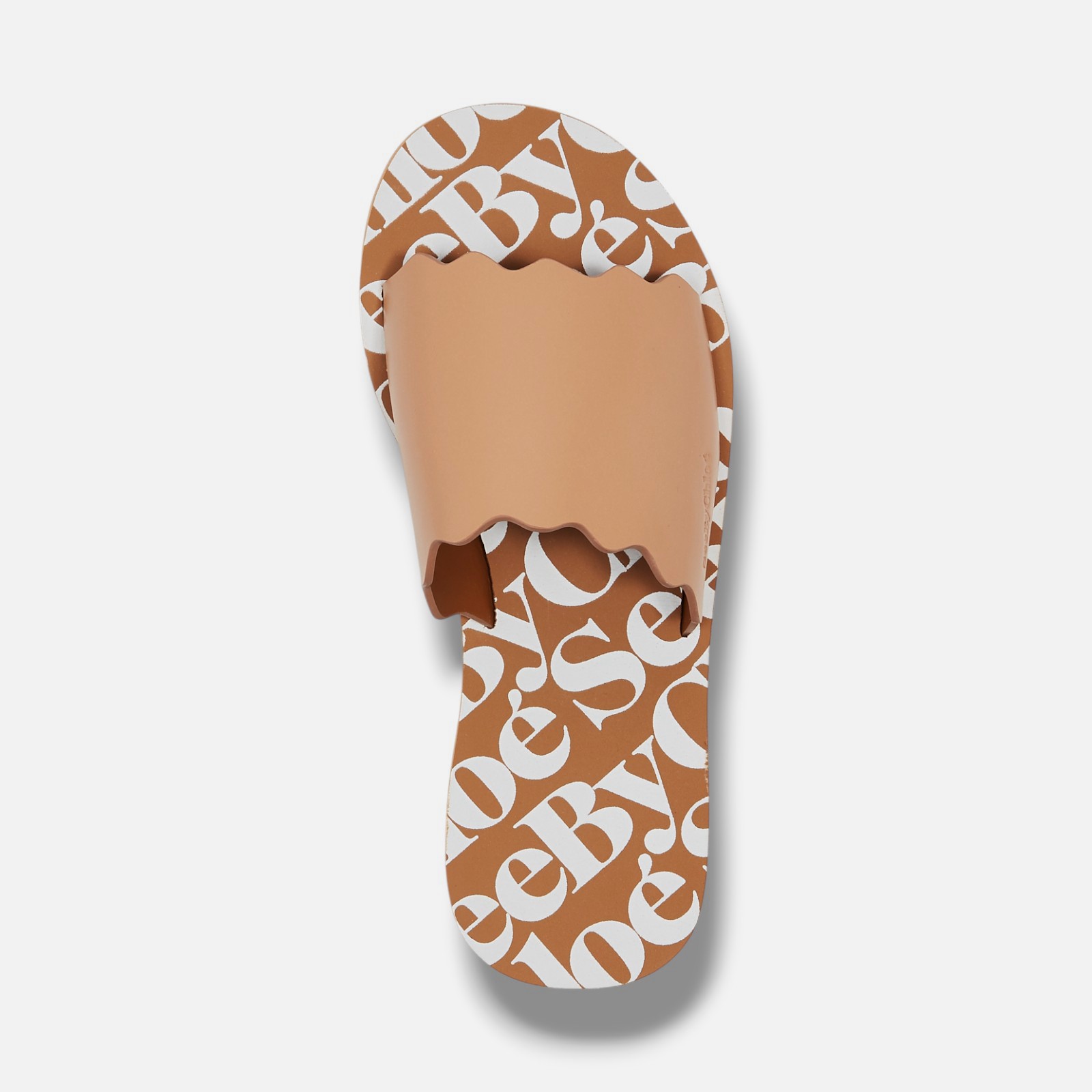 See by Chloé Women’s Brown Essie Sandal Slides Shoe Size 36