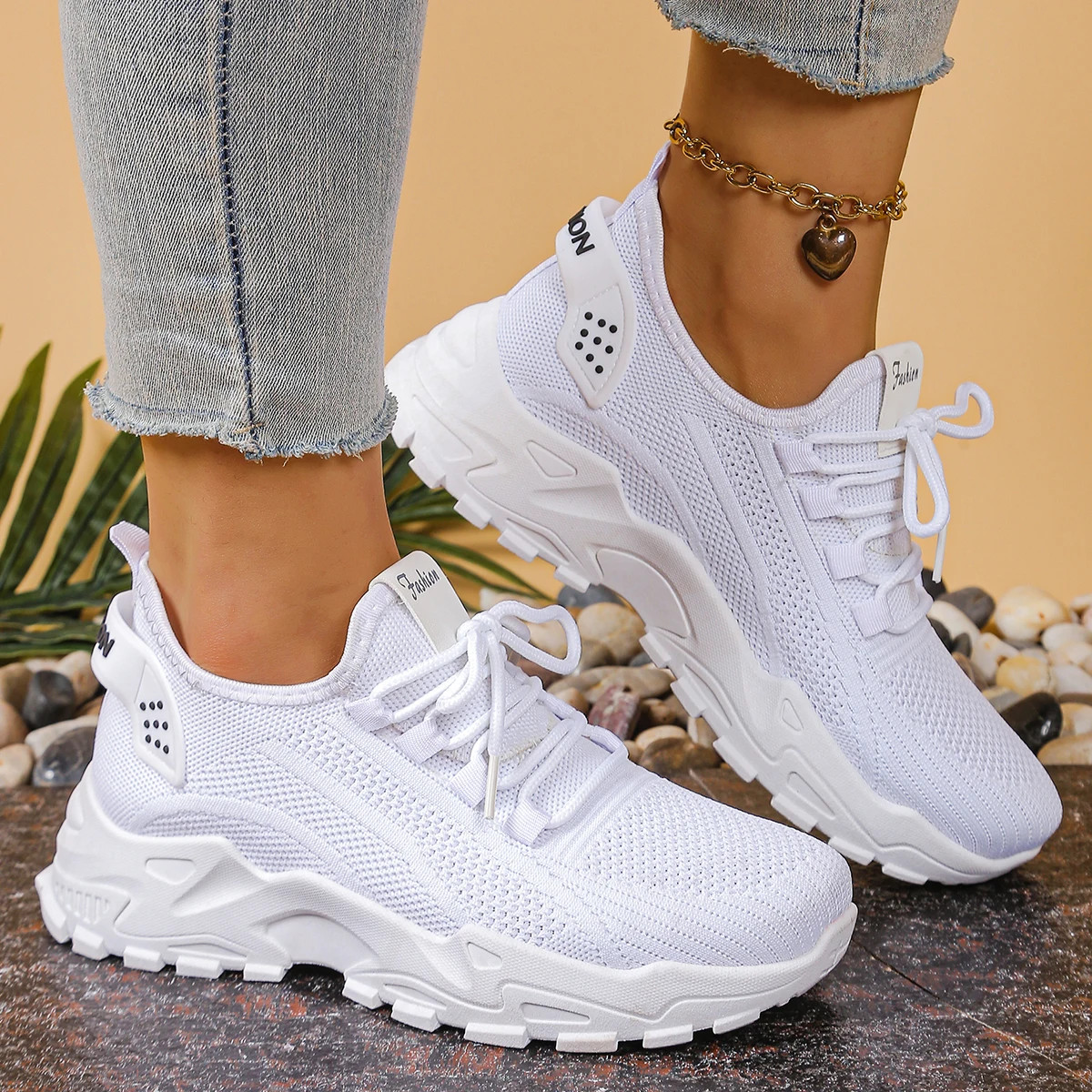 Women’s shoes, women’s sports shoes 2026 Women’s shoes Breathable single-mesh