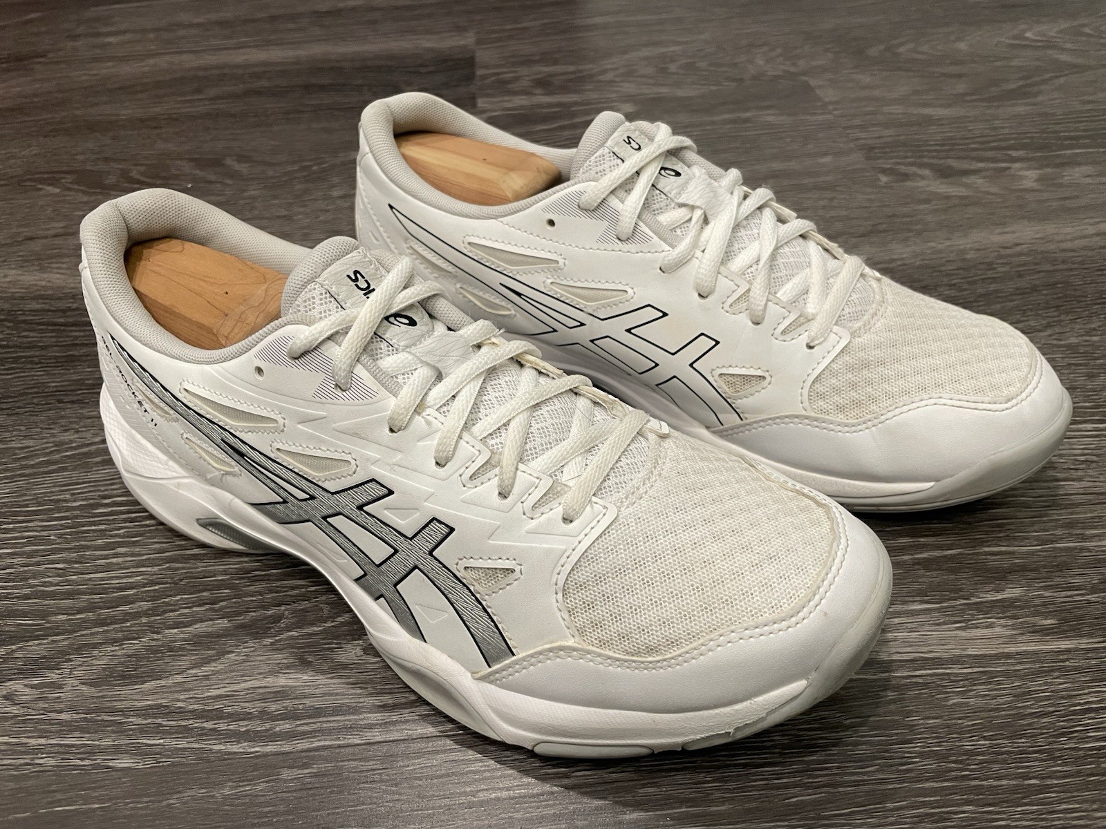 ASICS Women’s Gel Rocket 11 White Pure Silver 1072A093-101