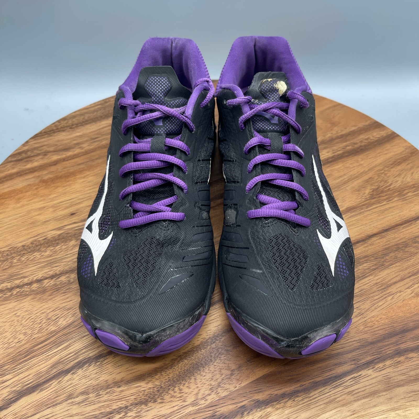 Mizuno Wave Lightning Z4 Shoes Womens 11 Black Volleyball Court Comfort Sneaker
